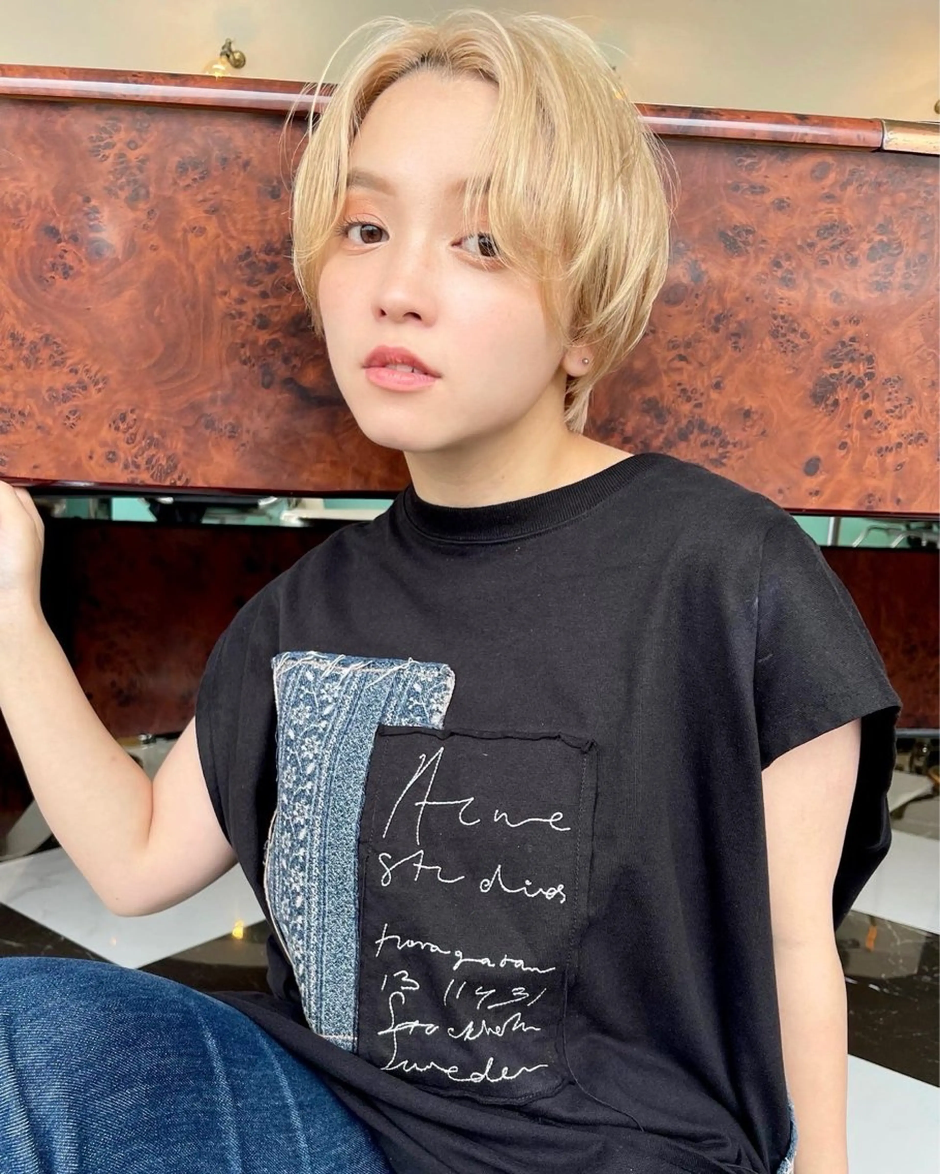 ショート カラー 🌼透明感/ ハイトーン🌼リオのヘアスタイル