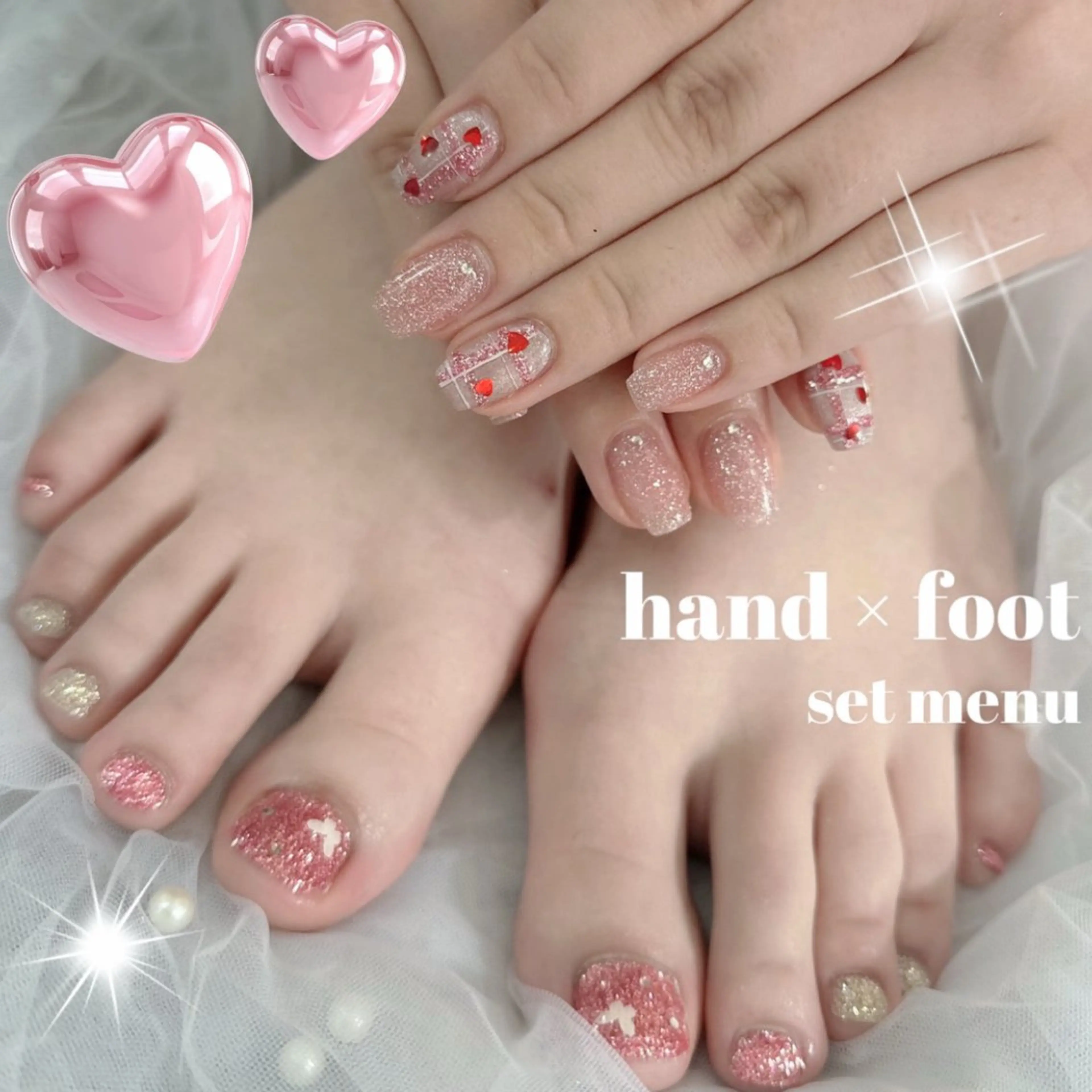 ネイル ハンドネイル フットネイル LAVISH nanamiのネイルデザイン