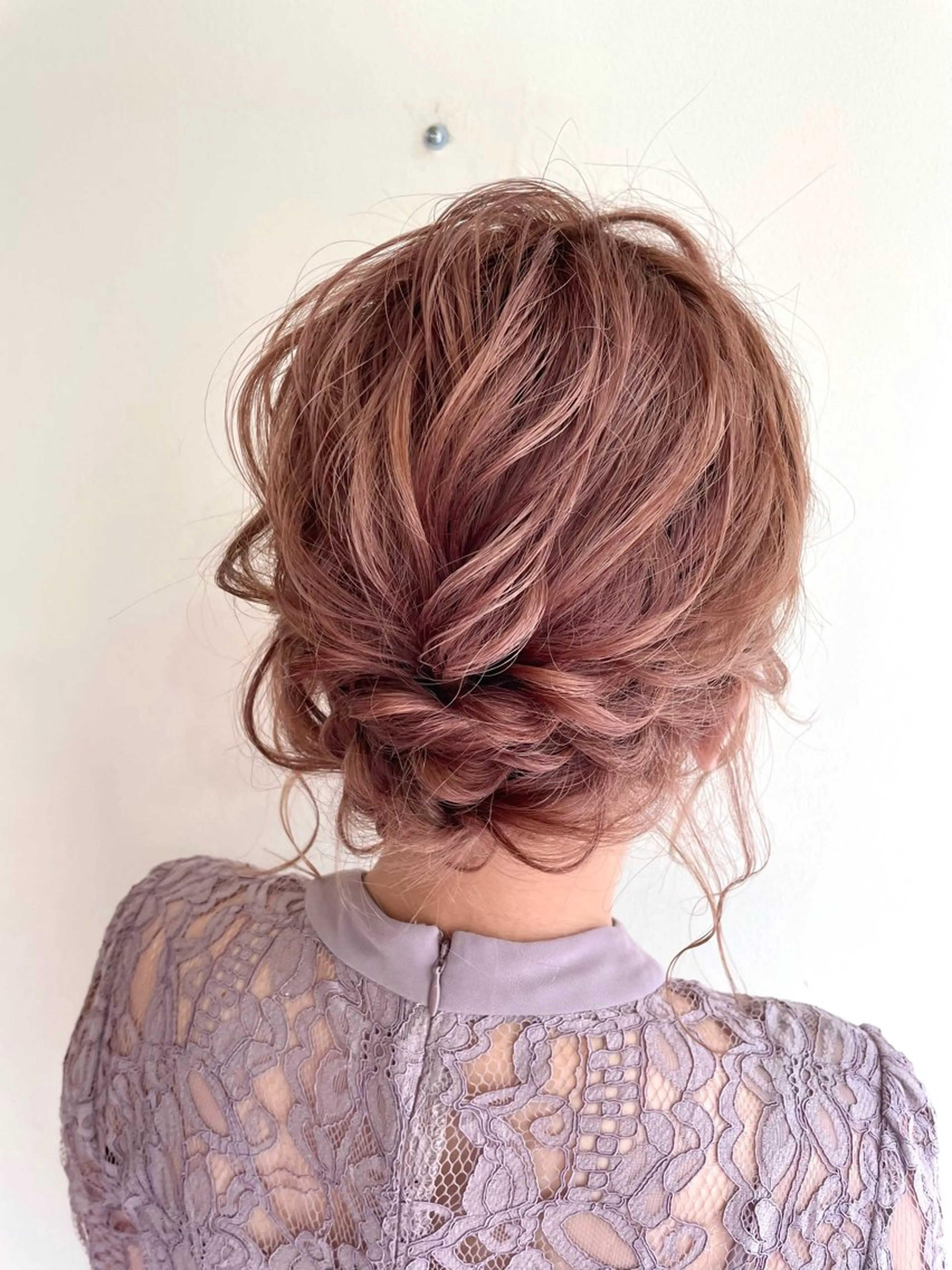 セミロング ヘアアレンジ 菅 翔太のヘアスタイル