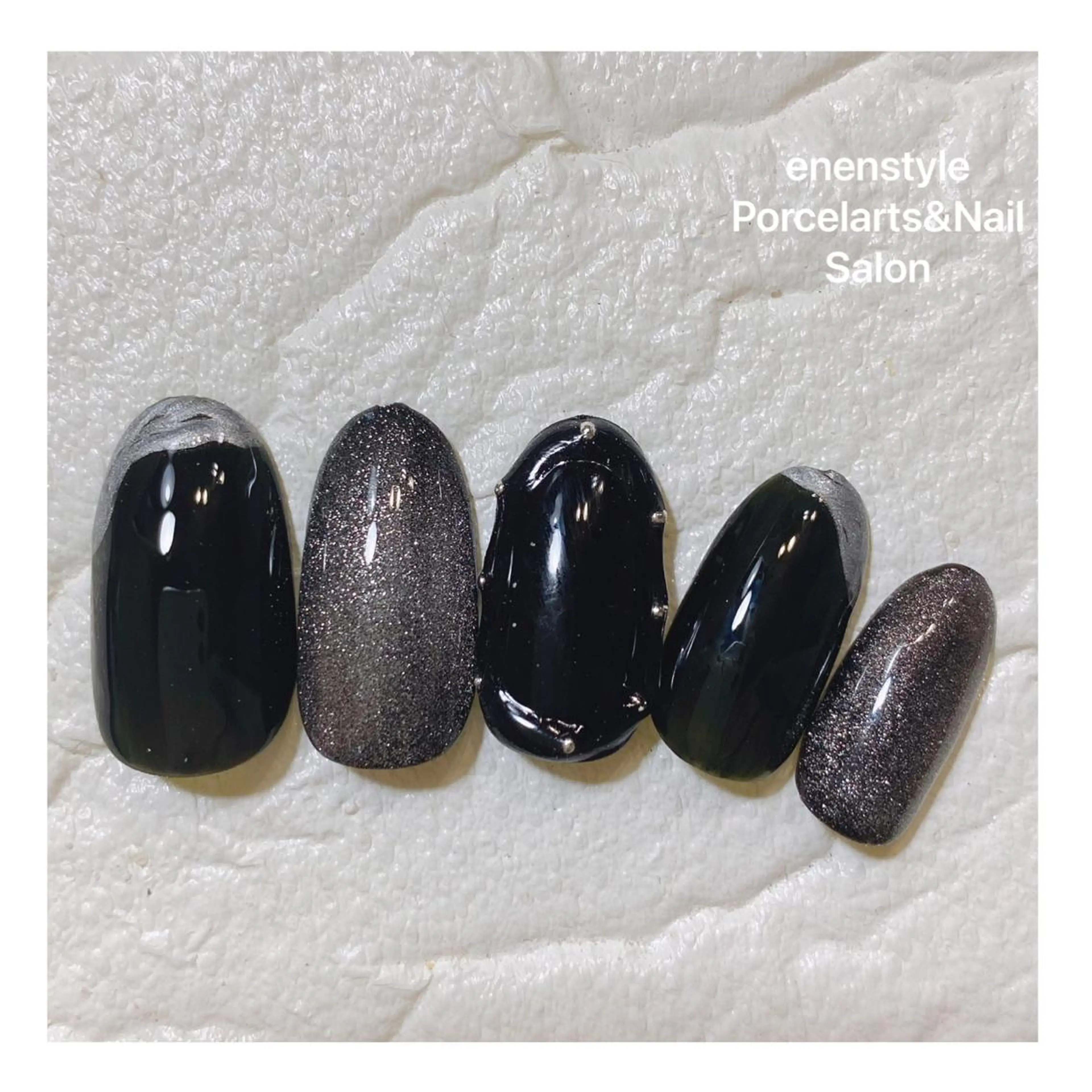 ミディアム ネイル 👑enen style👑のネイルデザイン