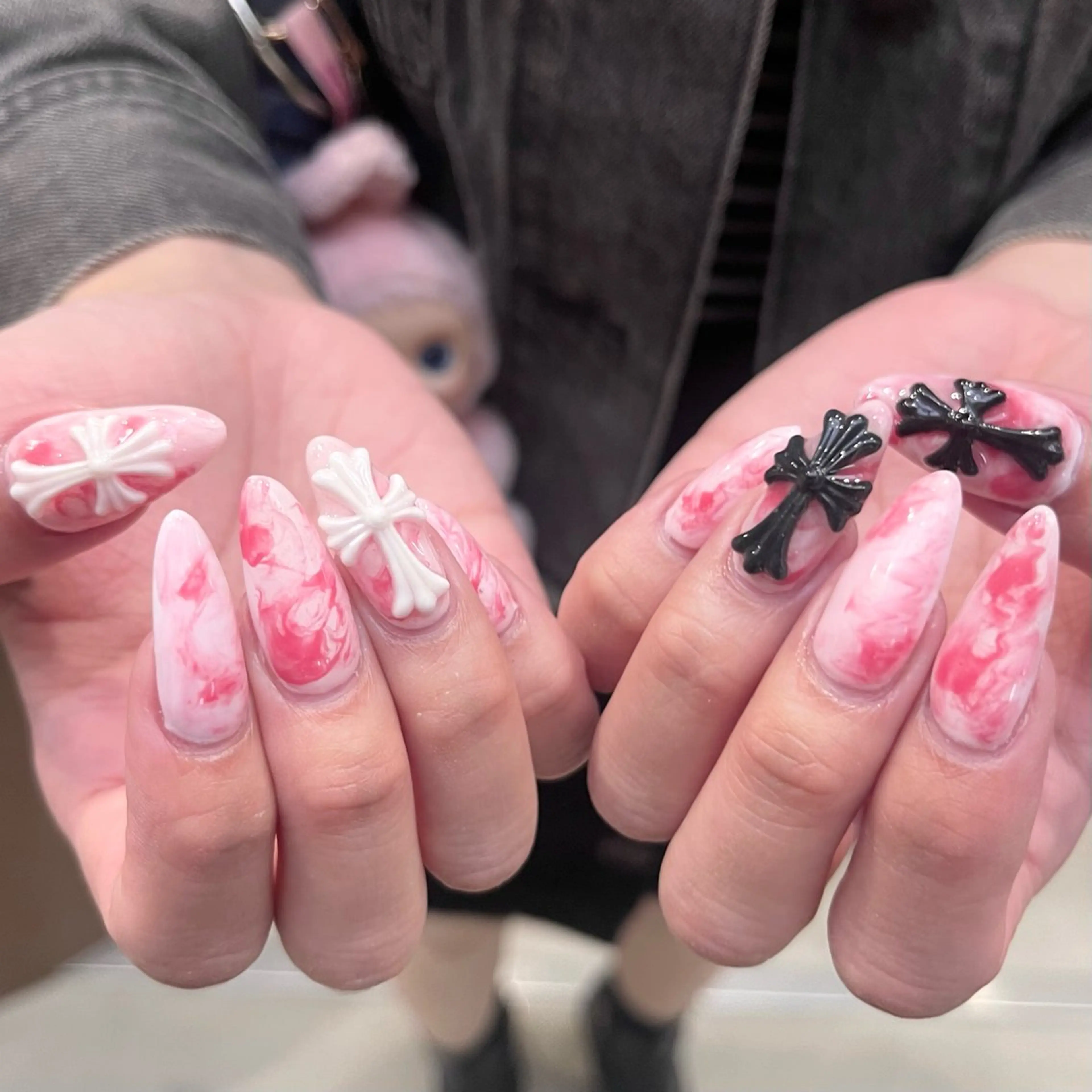 ネイル ハンドネイル 🧁fein. nana🩵のネイルデザイン