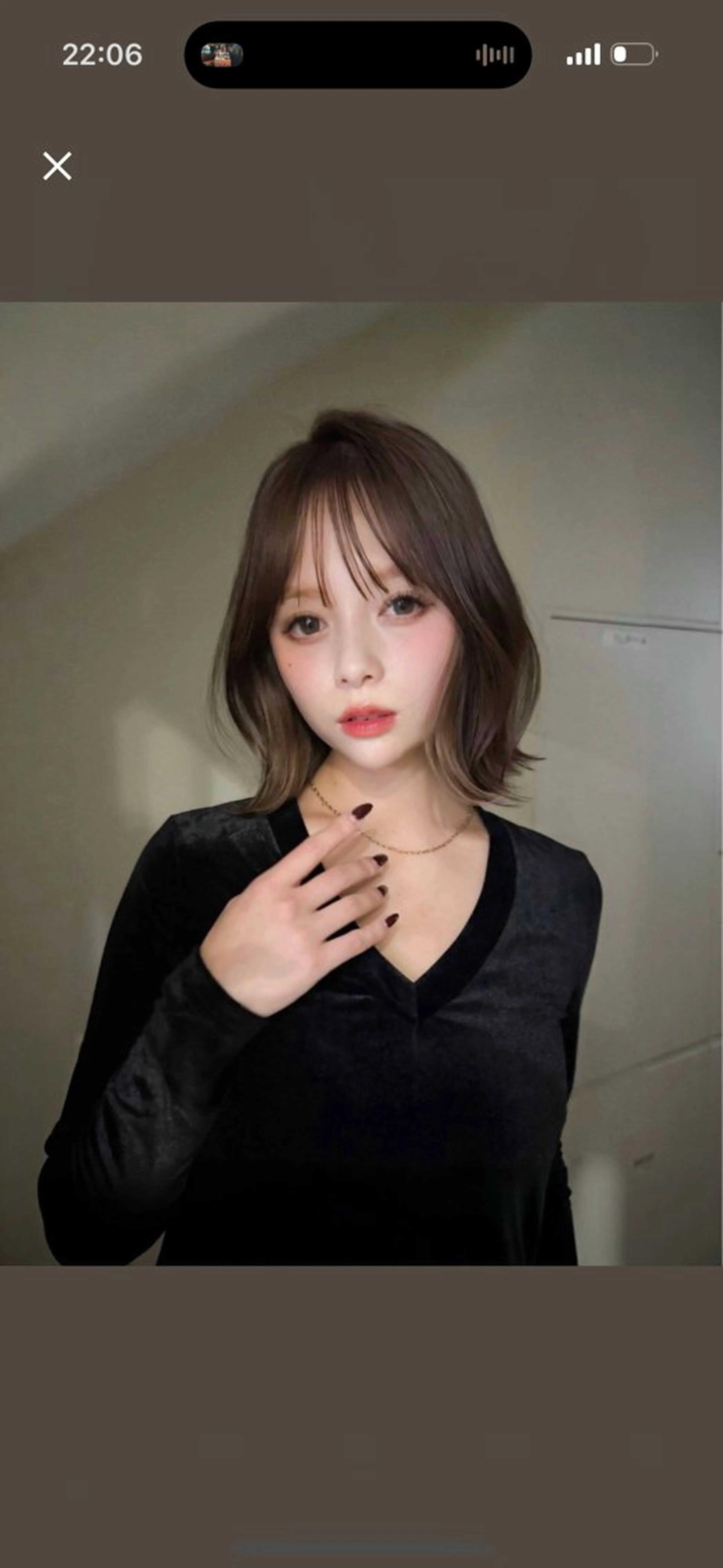 ミディアム 🎀 うる艶透明感 カラー / 錦糸町のヘアスタイル