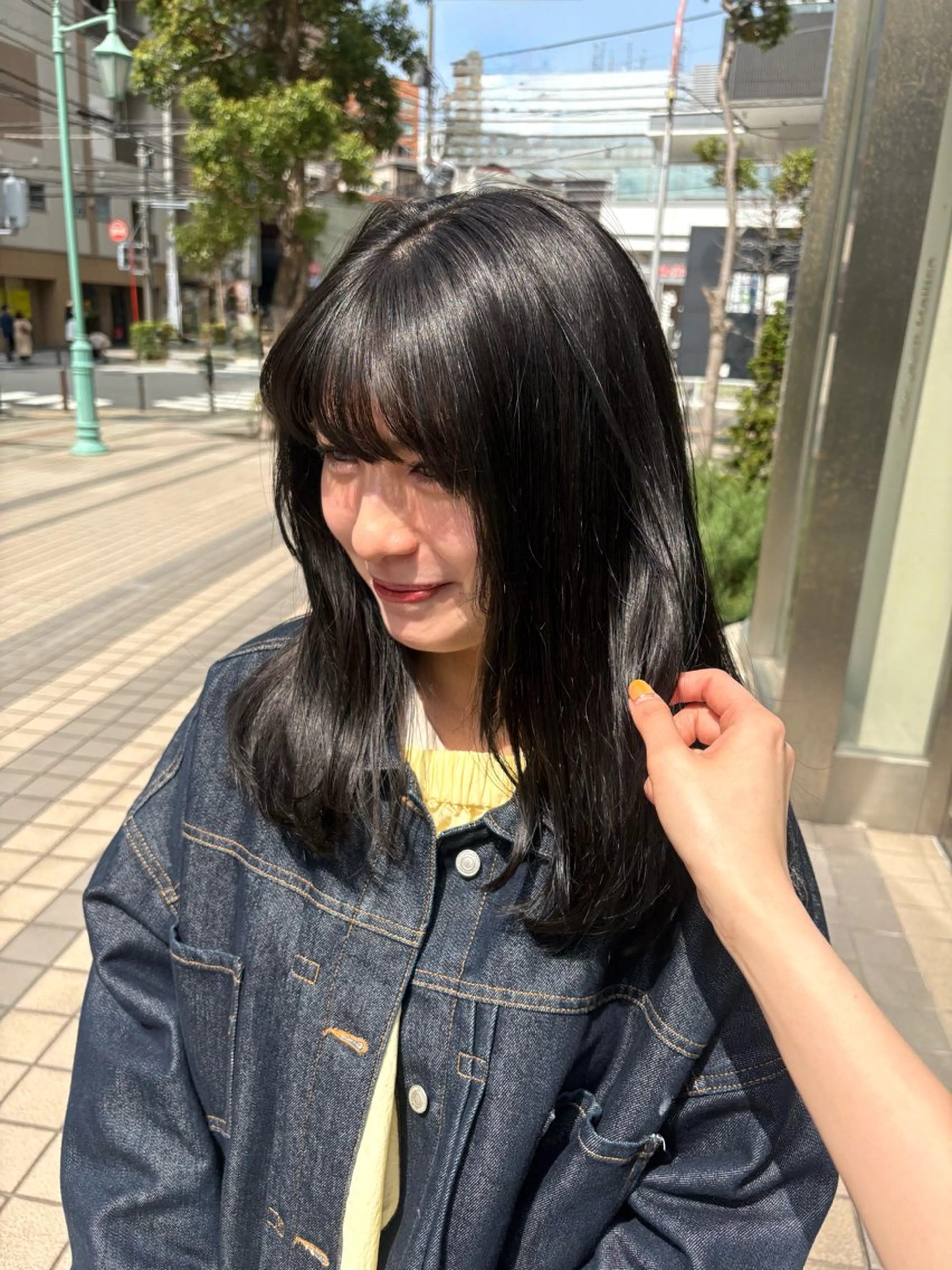 ロング カラー 透明感カラー グレージュ ヘアカラー トリートメント ヘアセット 大人可愛い/レイヤー /艶カラー🪼風香のヘアスタイル