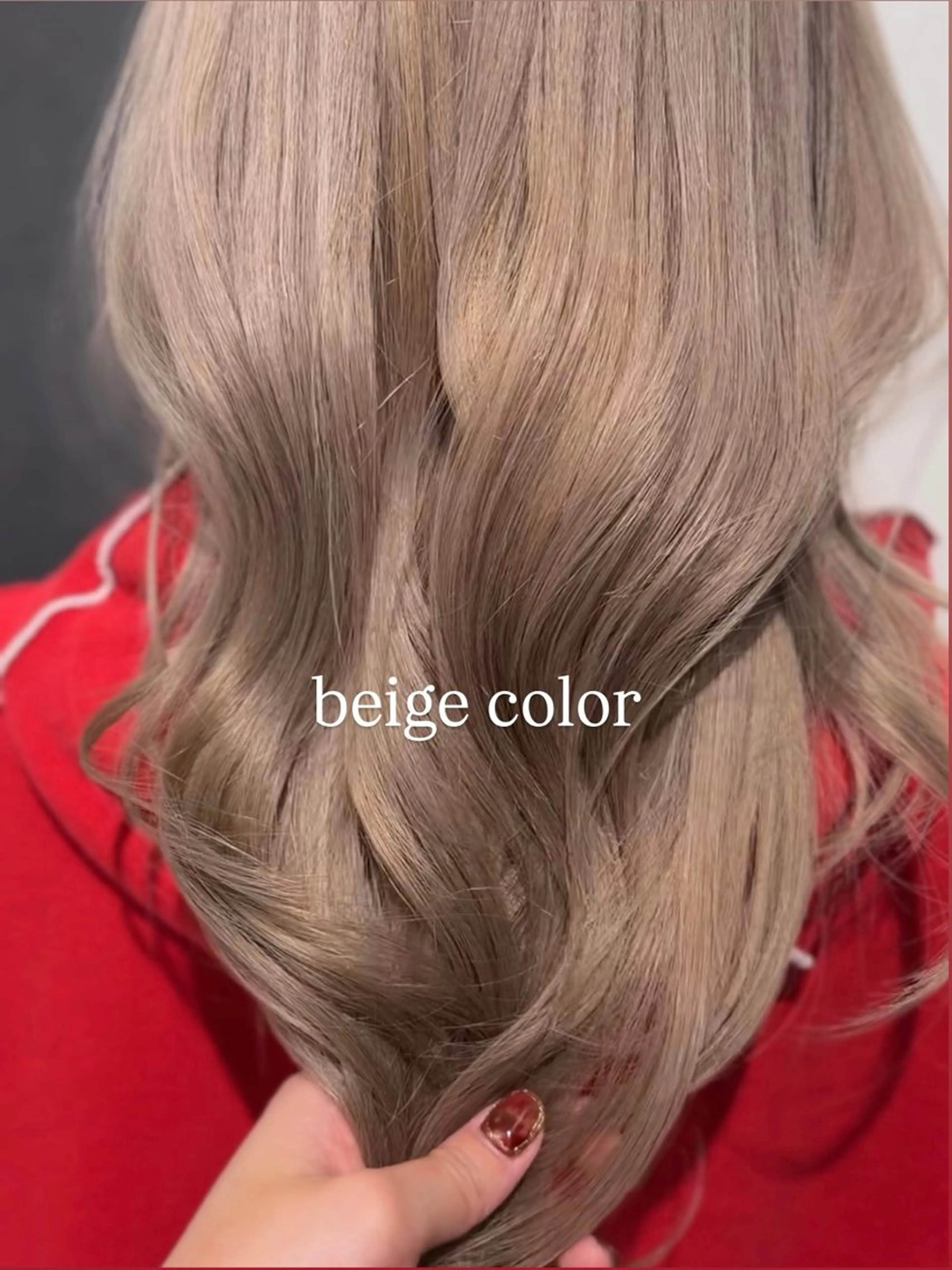 カラー ブリーチ･透明感 カラー/江原のヘアスタイル