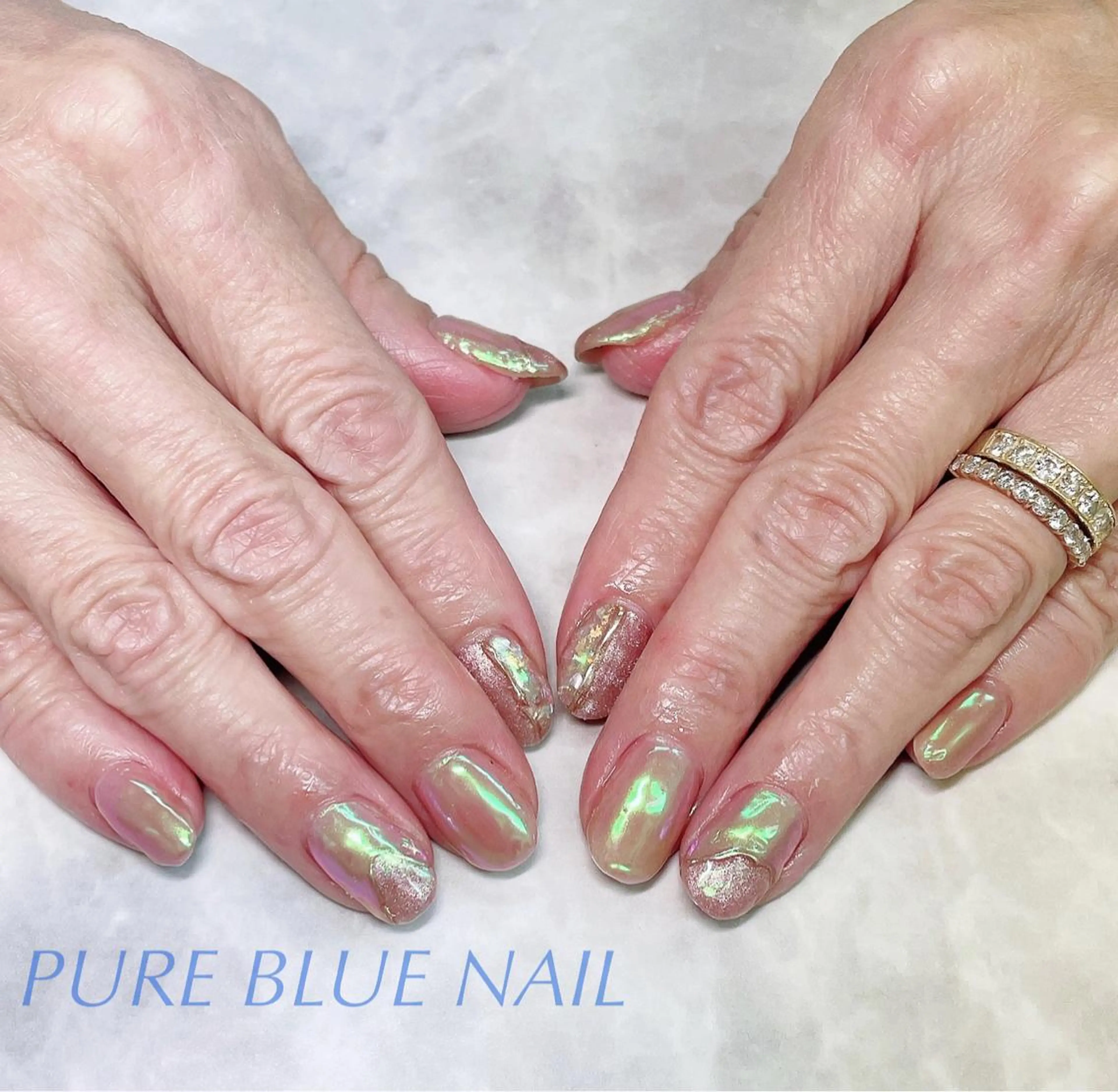 ネイル PURE BLUE NAILのネイルデザイン