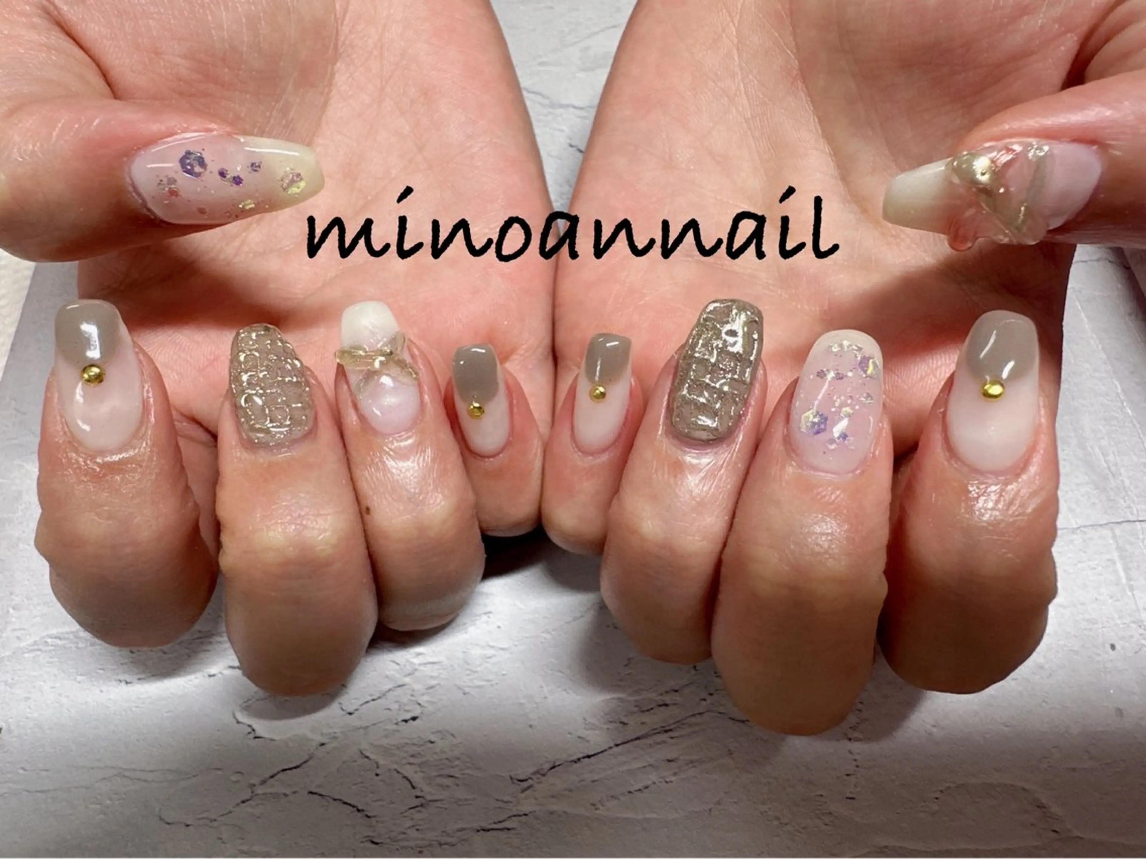 ネイル 美ノ庵ネイルサロン メトロポリタン前店のネイルデザイン