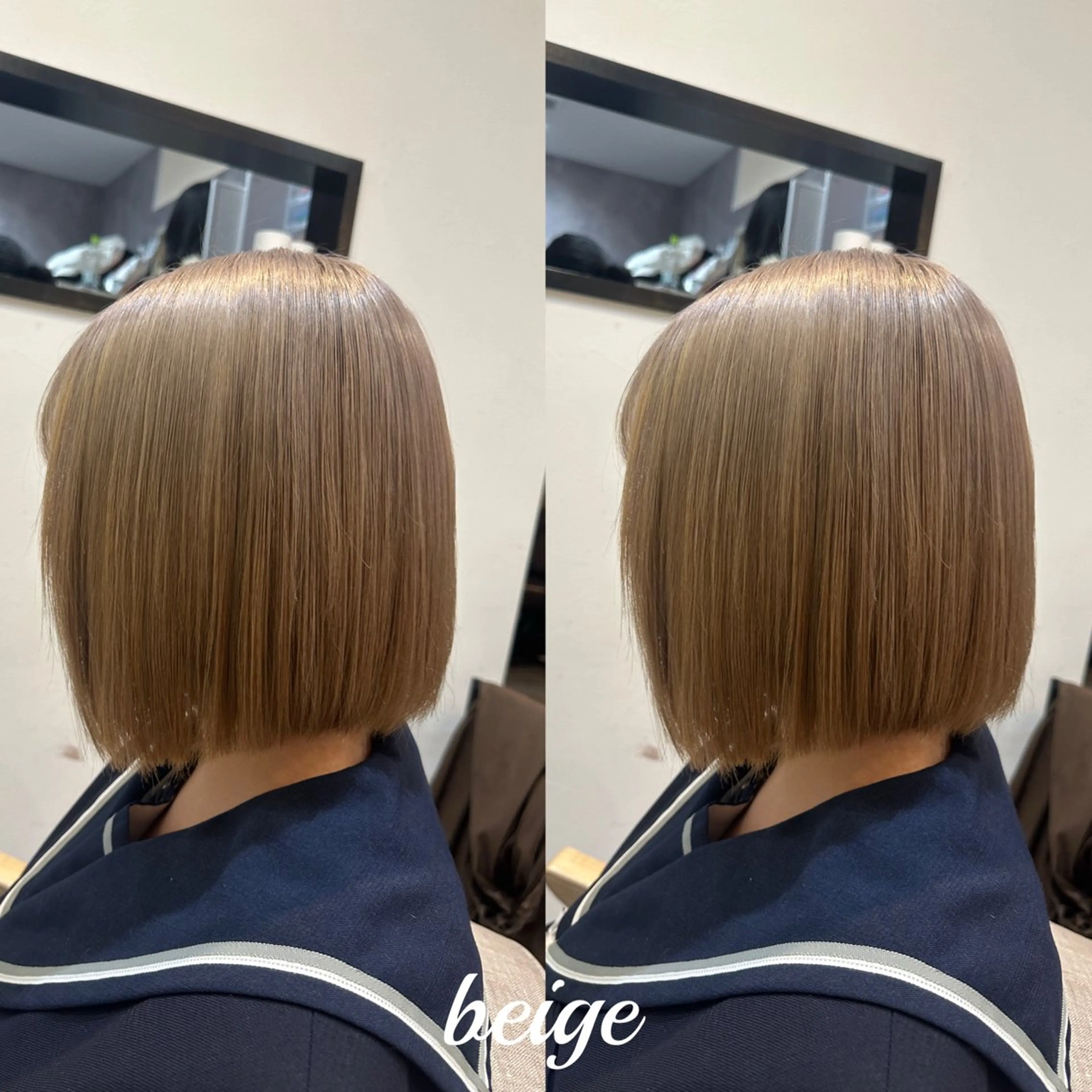 ショート ヘアカラー トリートメント lovis🧸ゆうあ 🧸/透明感カラーのヘアスタイル