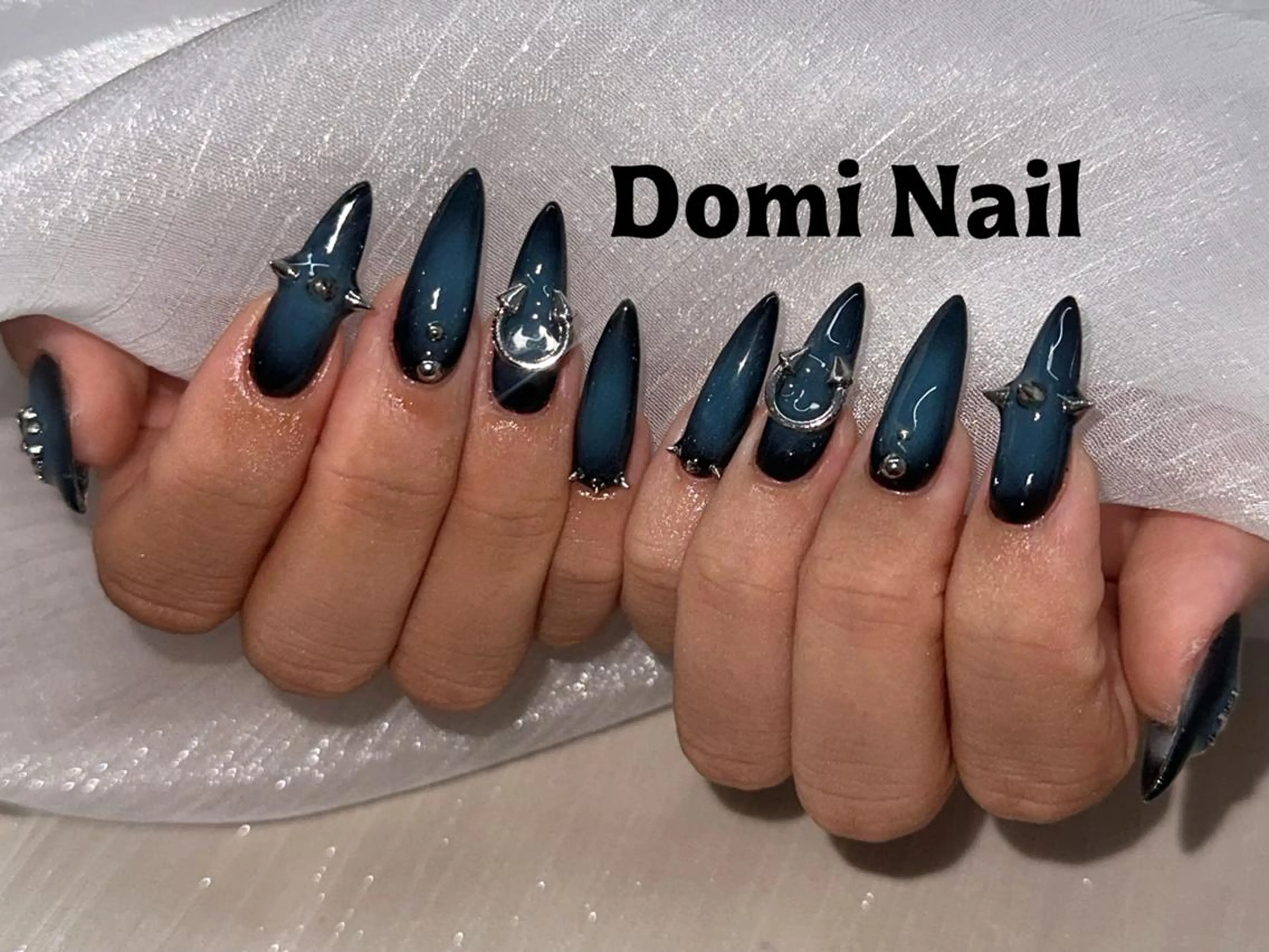 ネイル 持ち込み ネイルチップ ハンドネイル 渋谷 Domi Nailのネイルデザイン