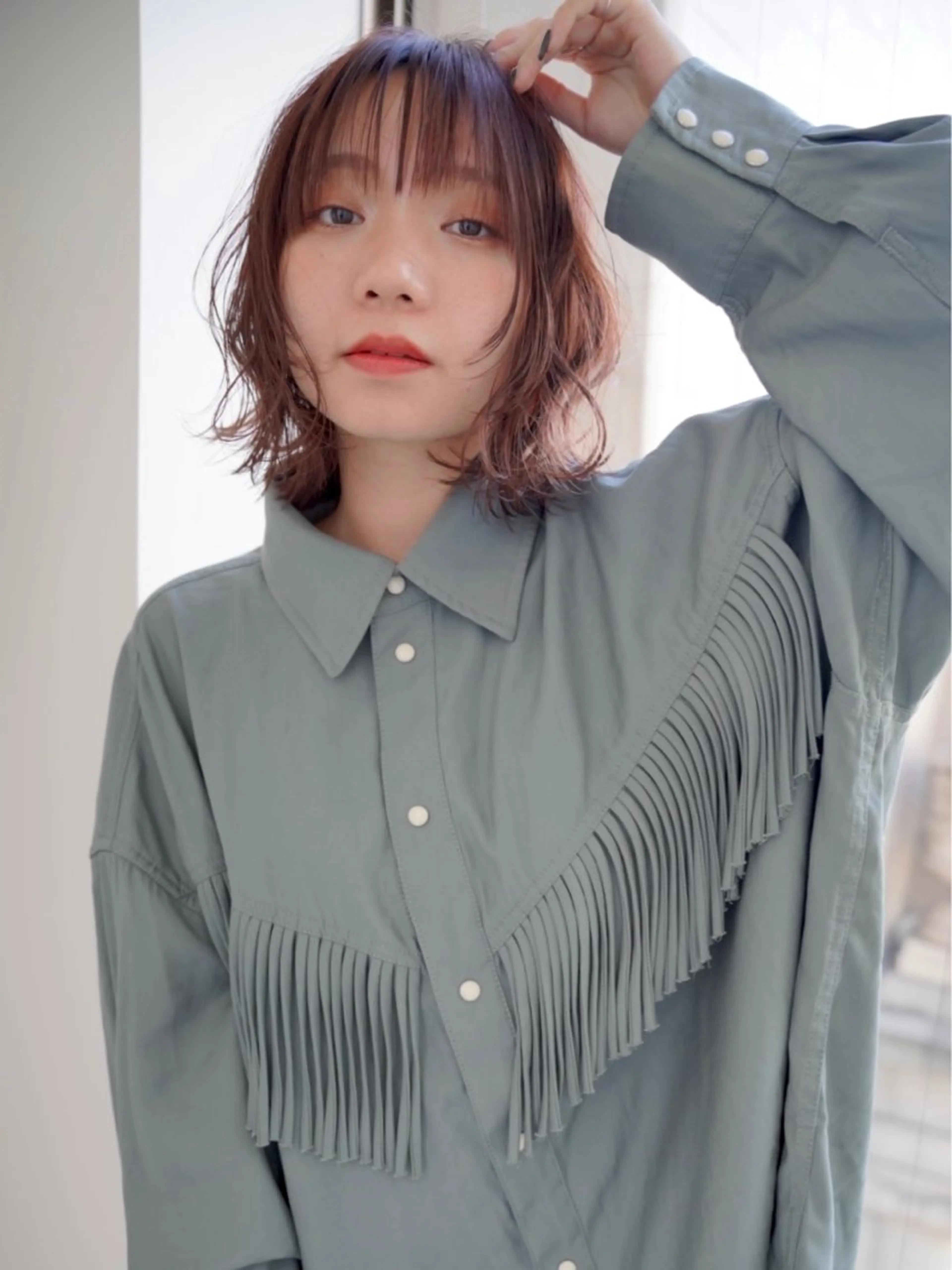 ミディアム 似合わせカット🌿 前川のヘアスタイル