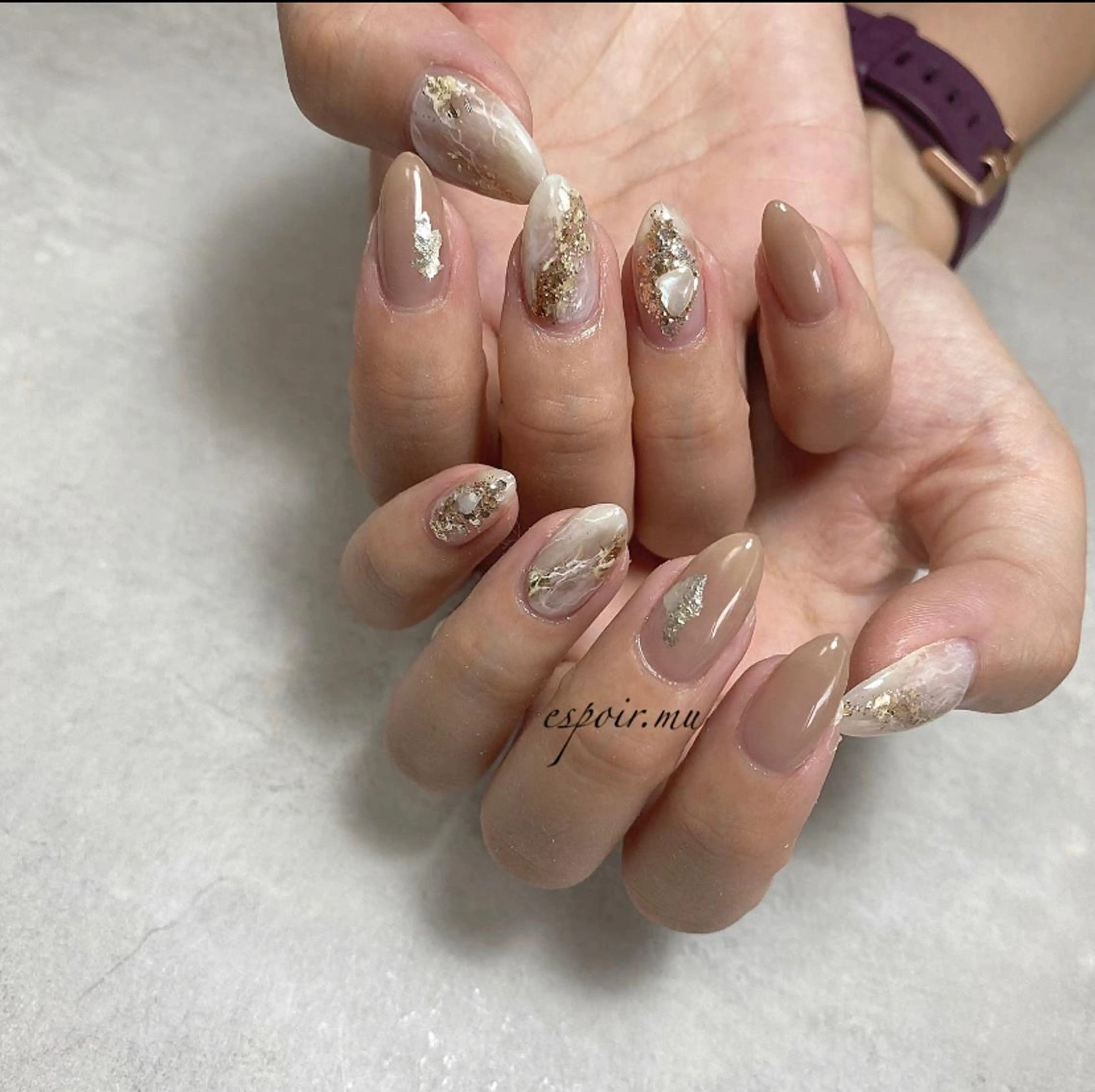 ネイル espoir. muのネイルデザイン