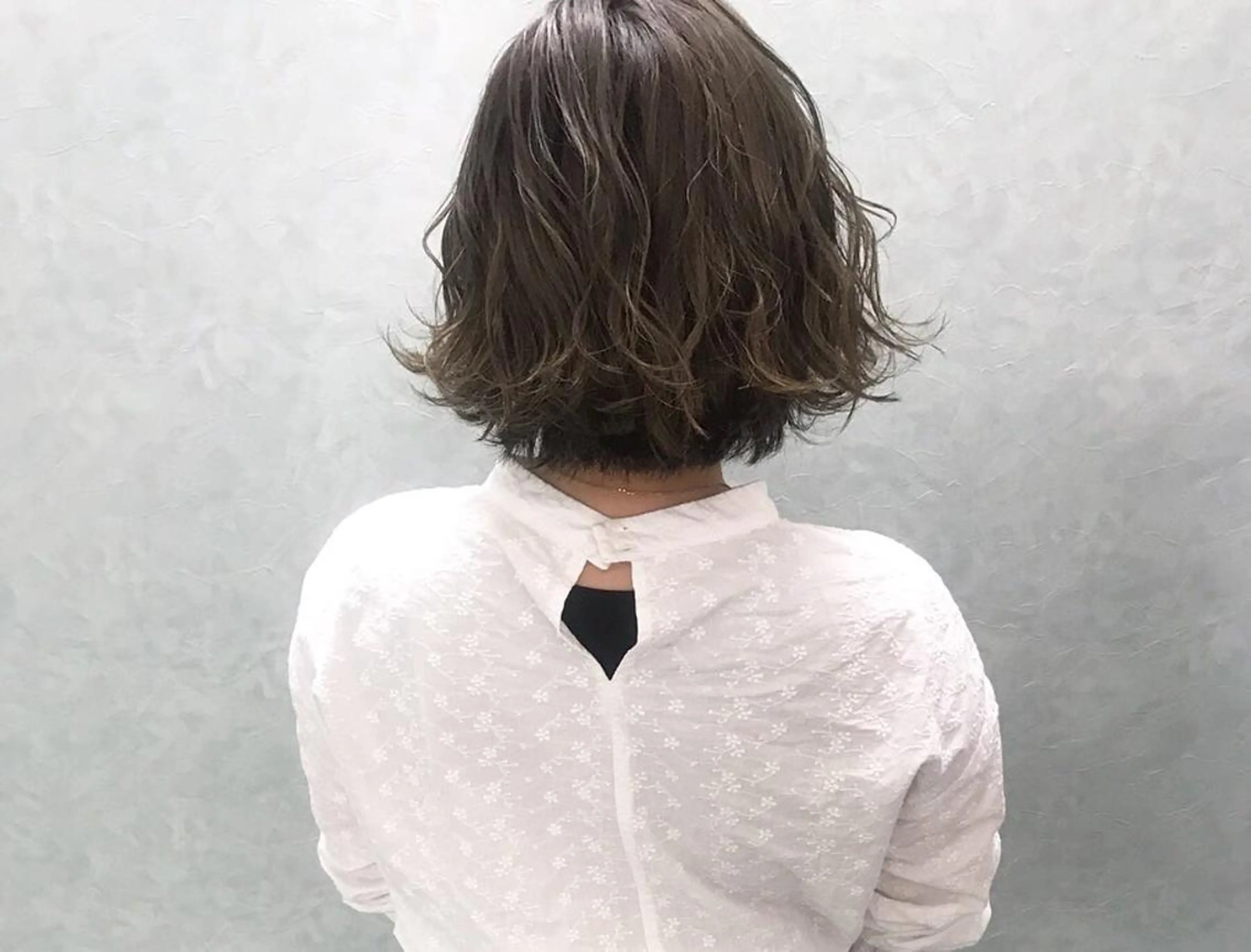 カラー アッシュ オリーブアッシュ ヘアカラー ボブ/ミディ/ロング 特化/芳野りんかのヘアスタイル