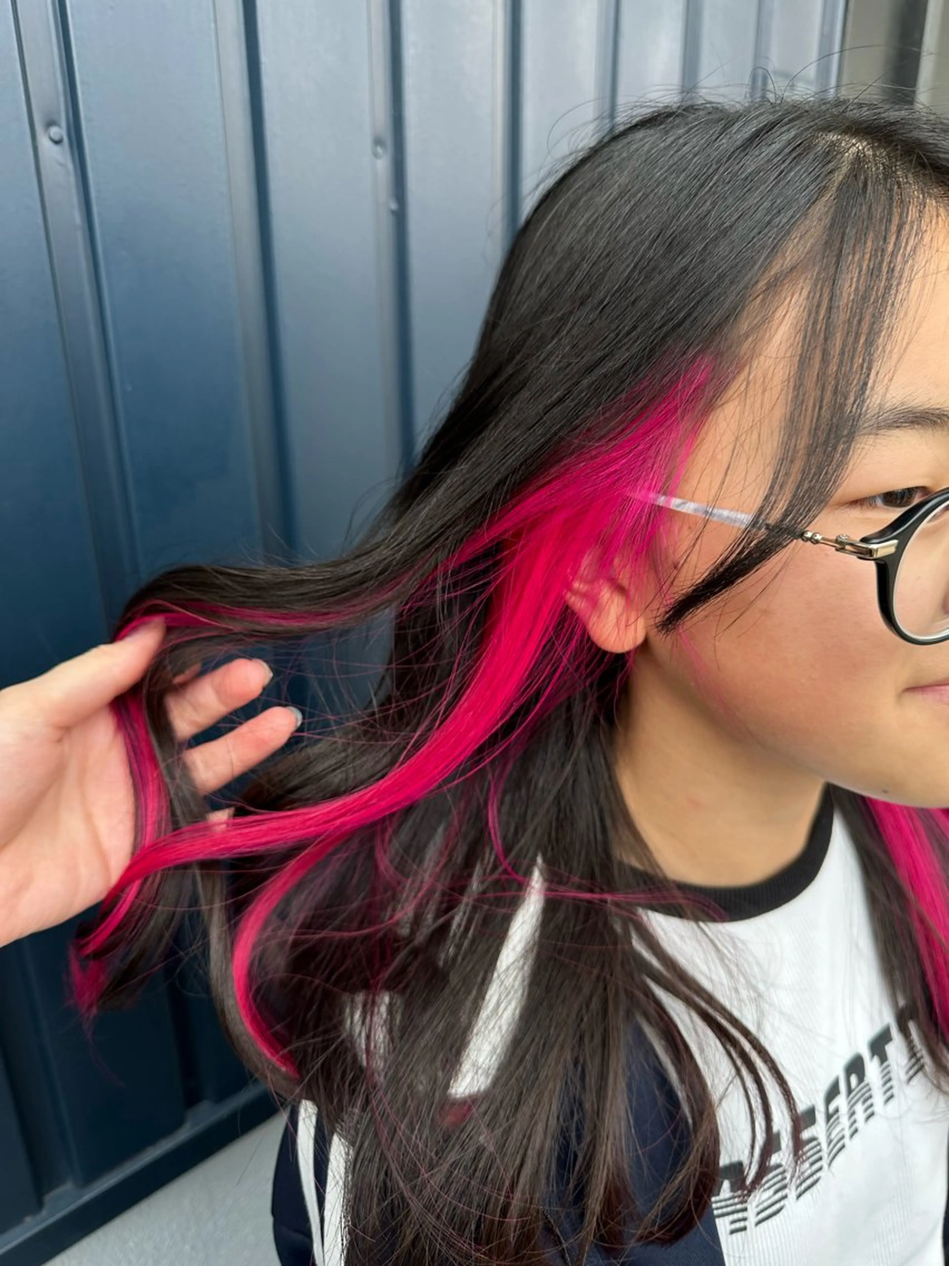ロング カラー ヘアカラー トリートメント Lantana 前野心結のヘアスタイル