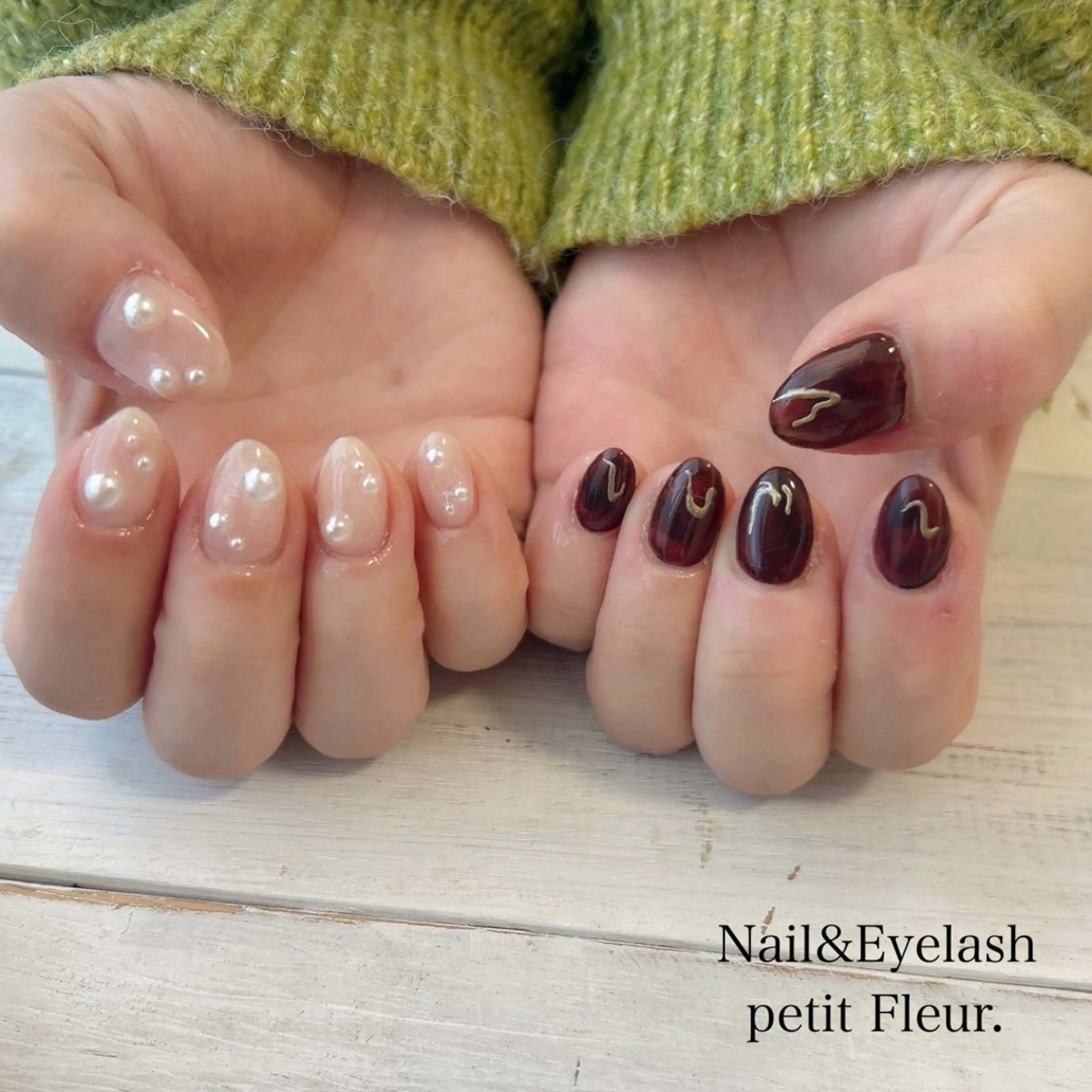 ネイル Petit Fleur所属・青柳 亜梨奈のマツエク・マツパデザイン