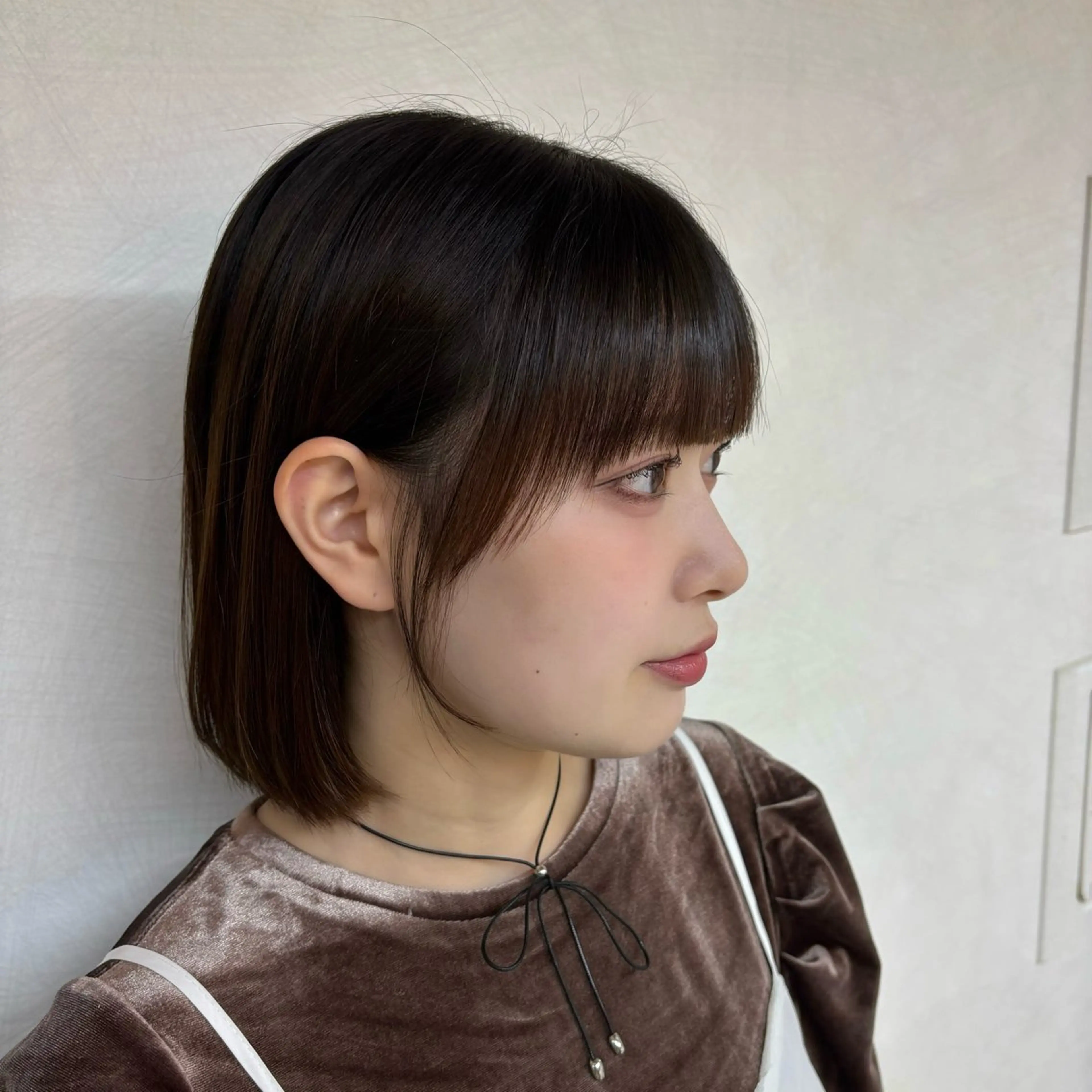 ミディアム 🎼レイヤー/透明感 カラー/nene♬のヘアスタイル