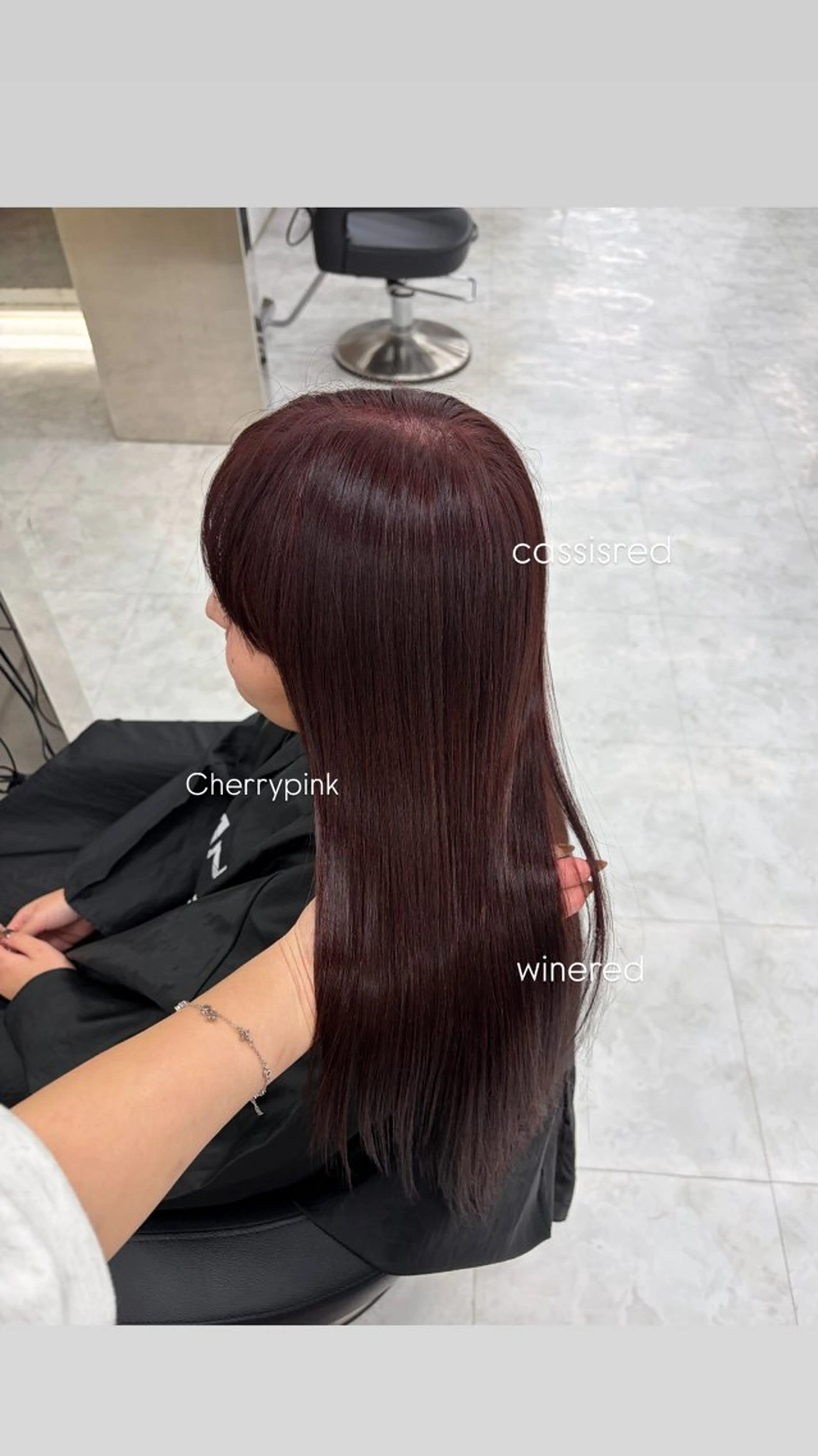 ロング カラー カット ヘアカラー トリートメント ヘアセット 透明感うる艶カラー 🤍MANAMIのヘアスタイル