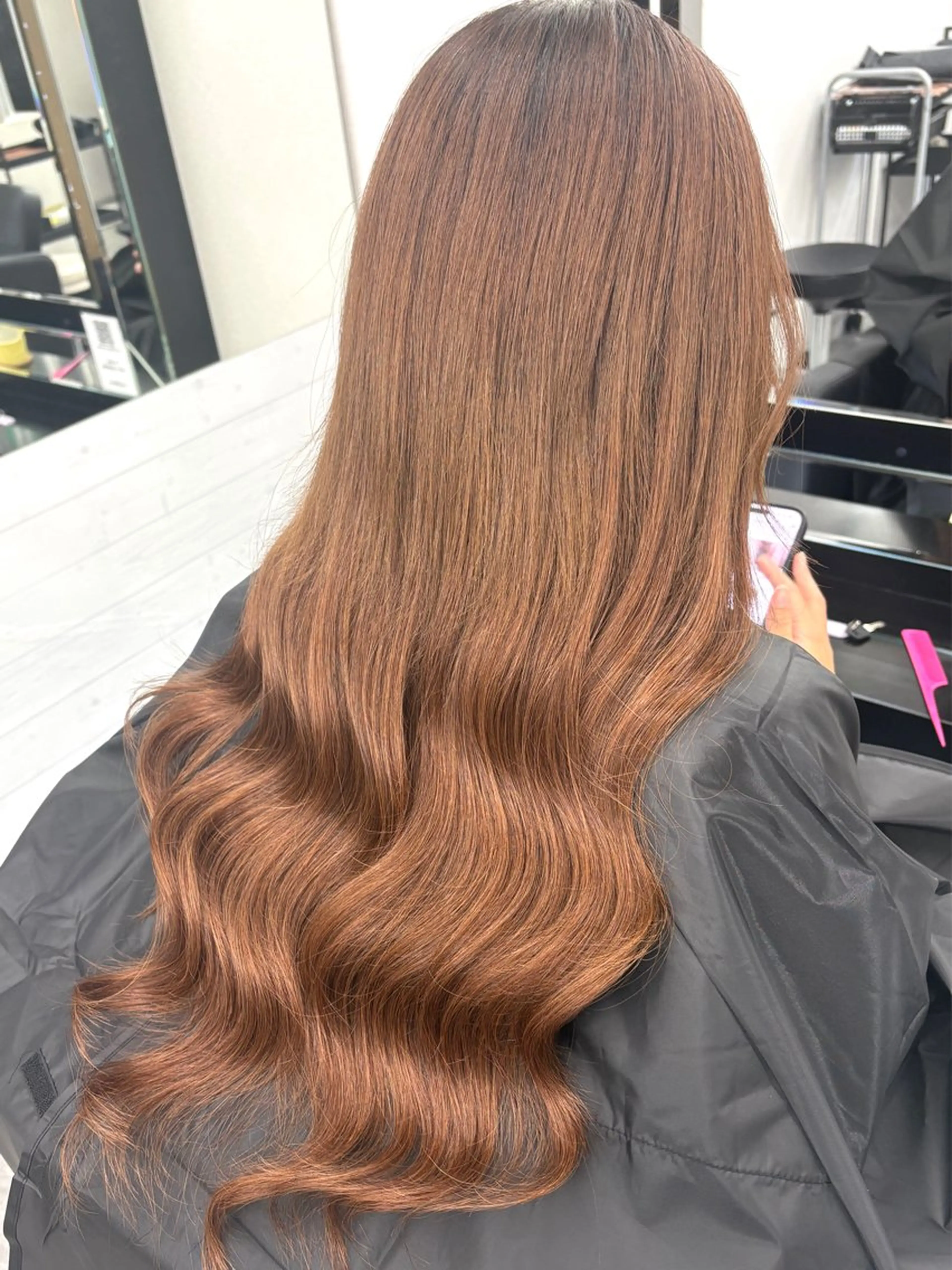 ロング シールエクステ エクステ 🫧miyu/艶カラ ーエクステ🫧のヘアスタイル