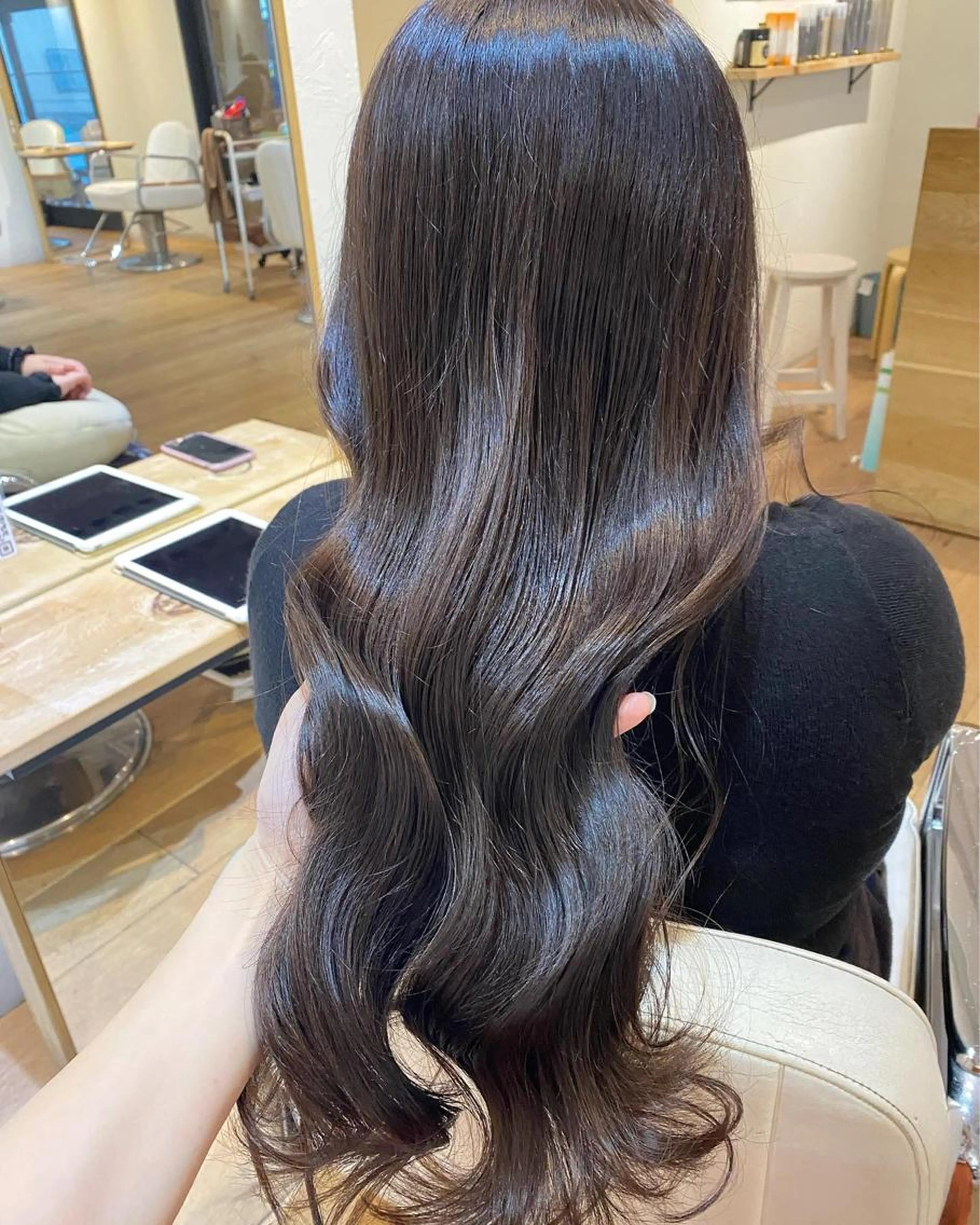 【✨最高級の艶髪を✨】カット+イルミナカラー+TOKIOトリートメント4工程の写真