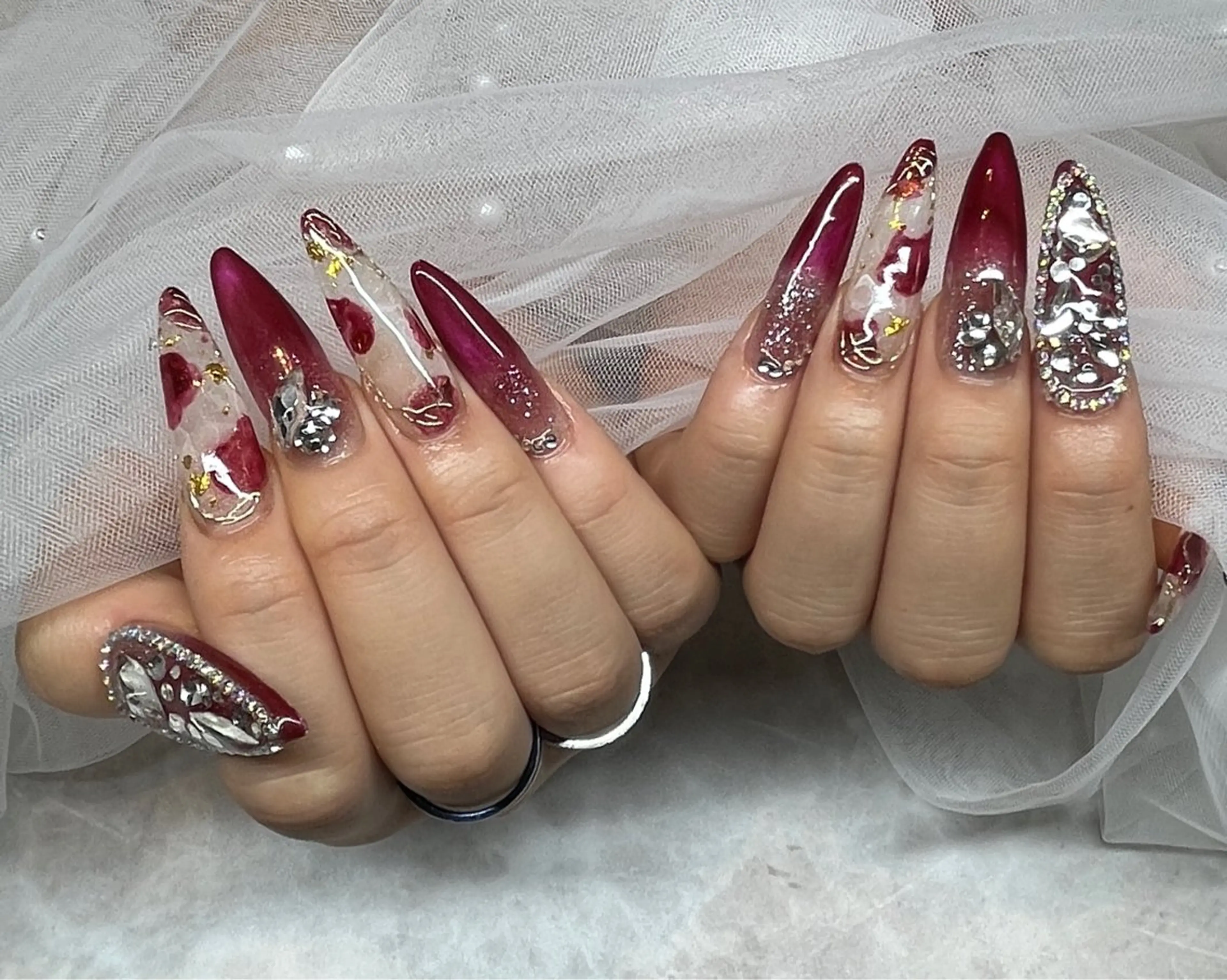 ネイル アートネイル 玉垣 カーレン枝理子 Fam-erのネイルデザイン