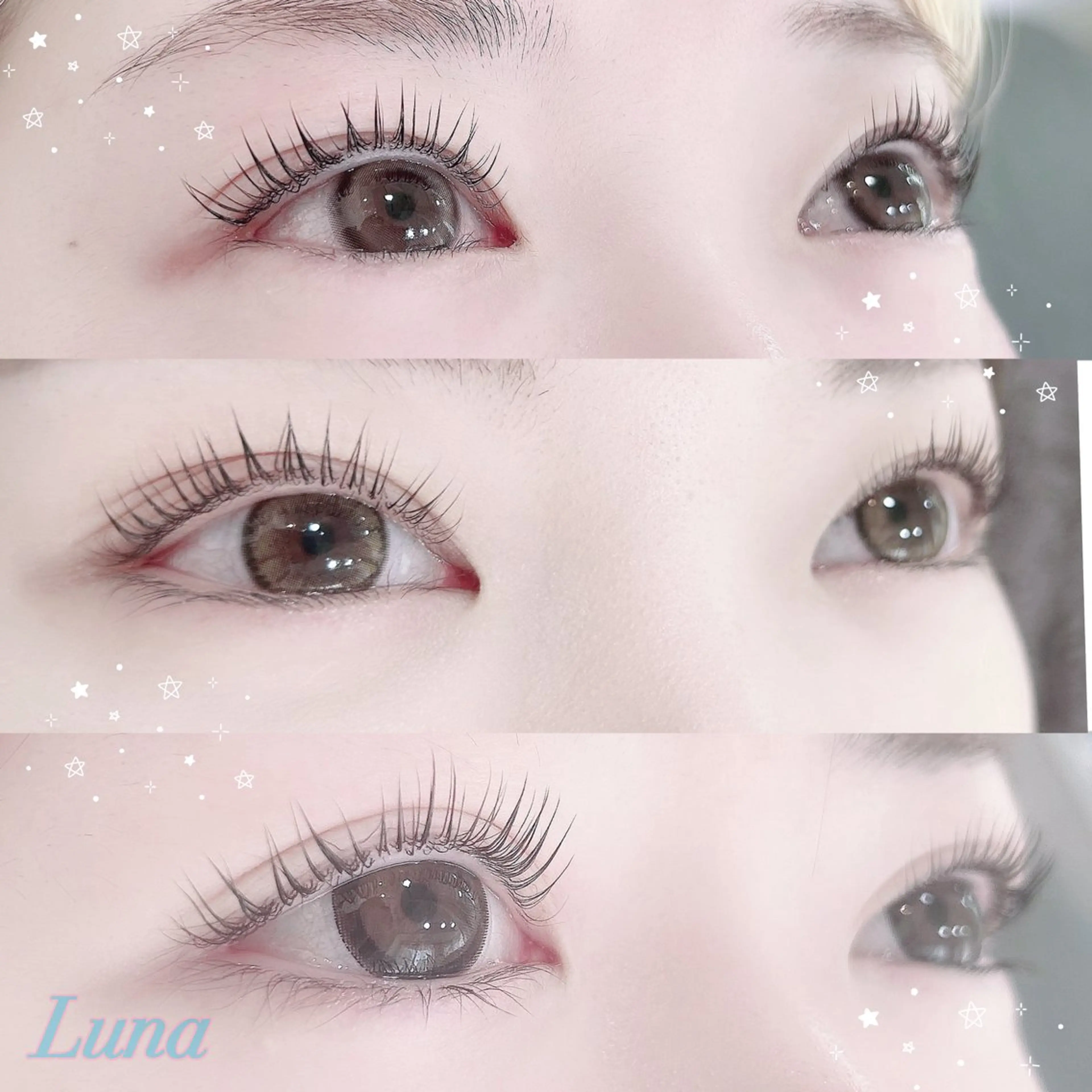 マツエク・マツパ まつ毛カールLuna アメ村店のマツエク・マツパデザイン