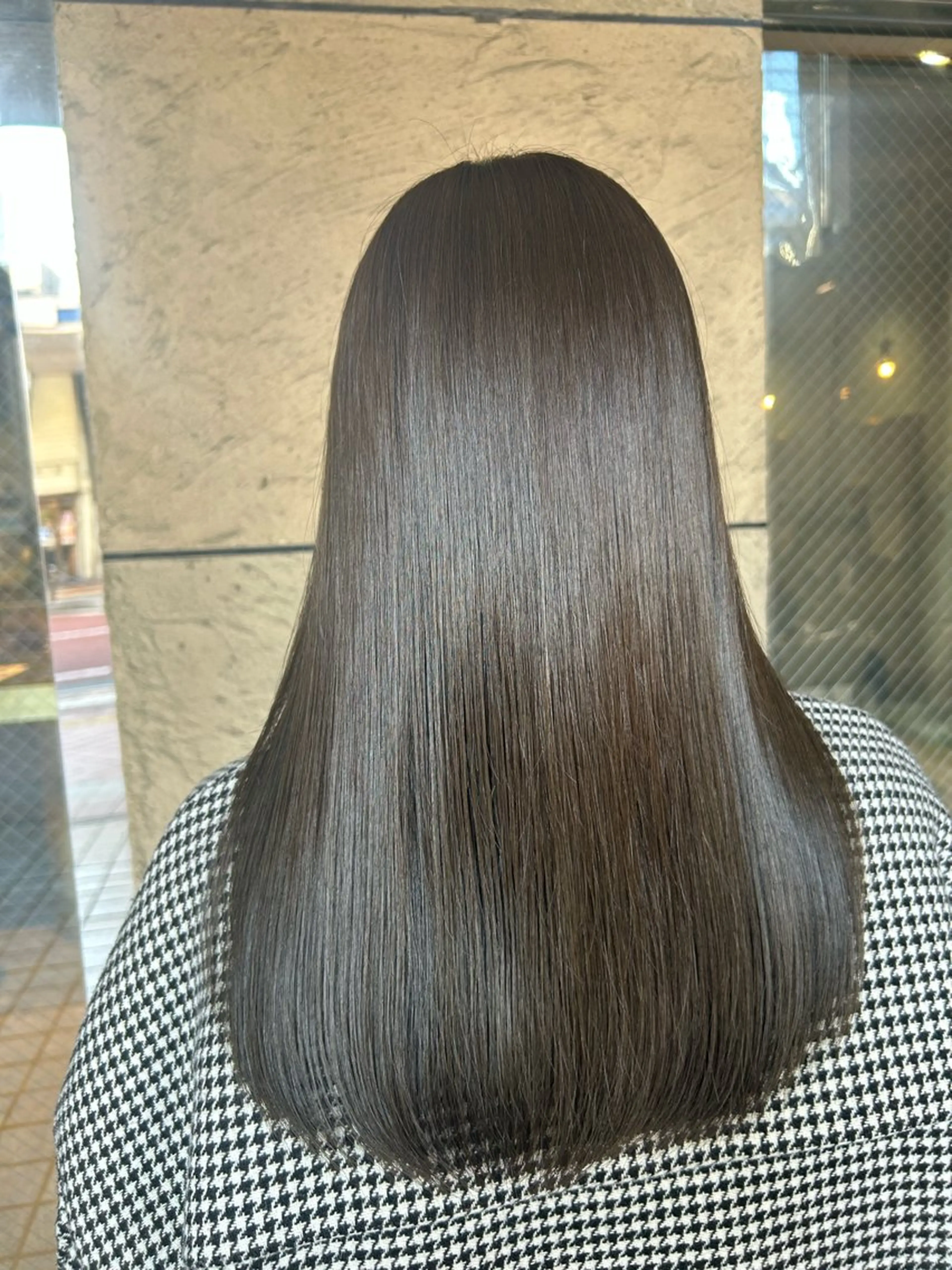 セミロング カラー カット ヘアカラー 🍅ハイライト/ レイヤー/mao🍅のヘアスタイル