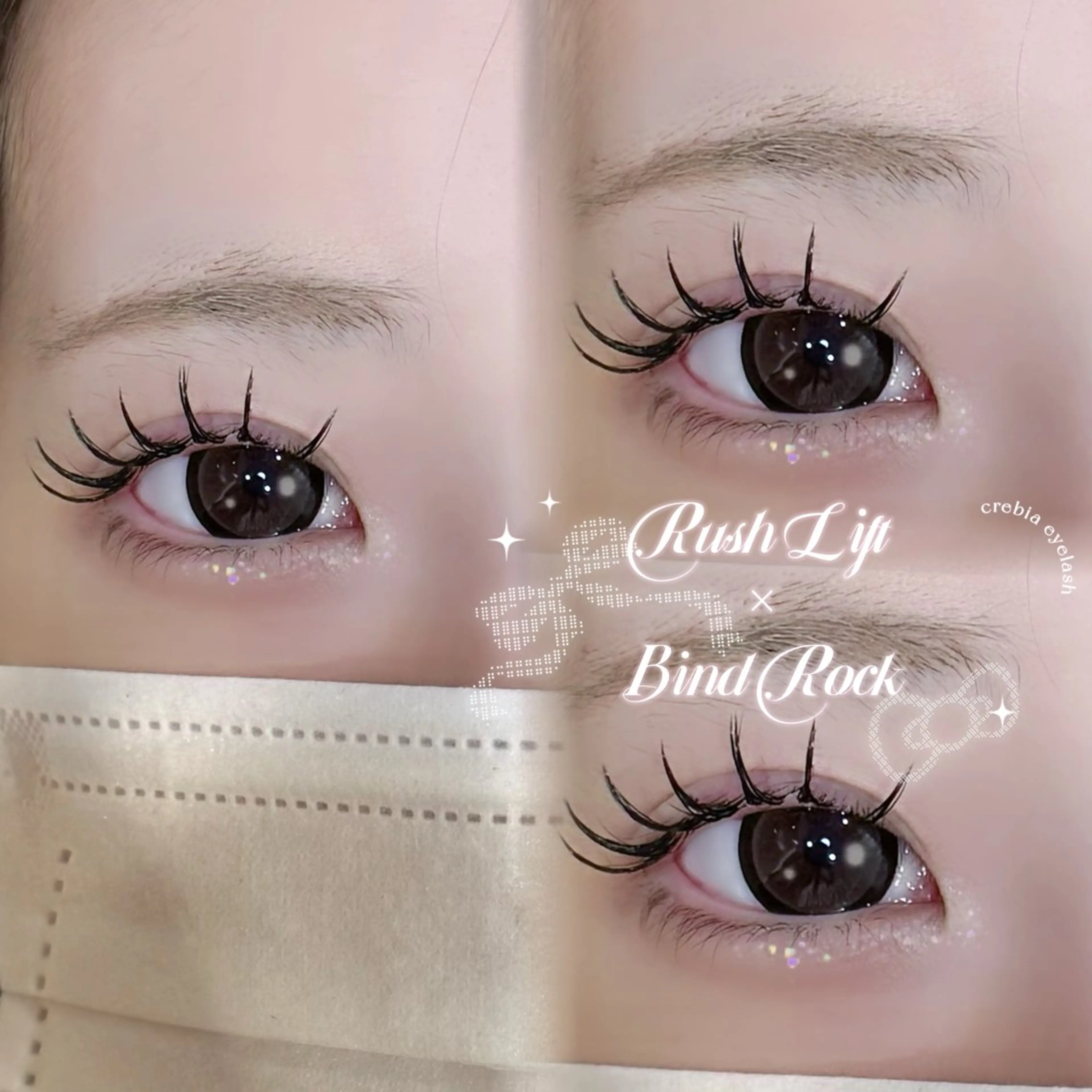 マツエク・マツパ crebia eyelash所属・crebia🎀 Riaraのマツエク・マツパデザイン