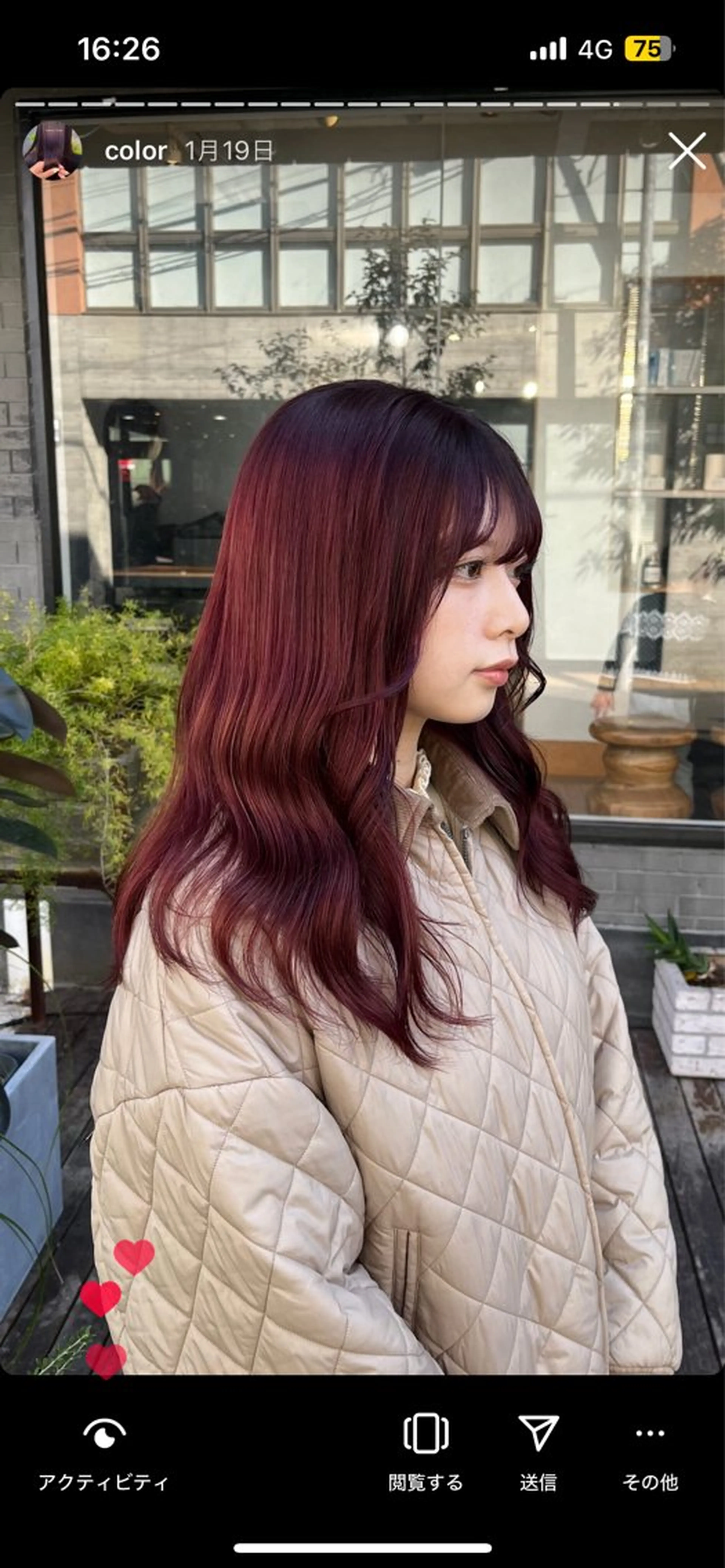 セミロング カラー Juna✂️ レイヤー / ボブのヘアスタイル