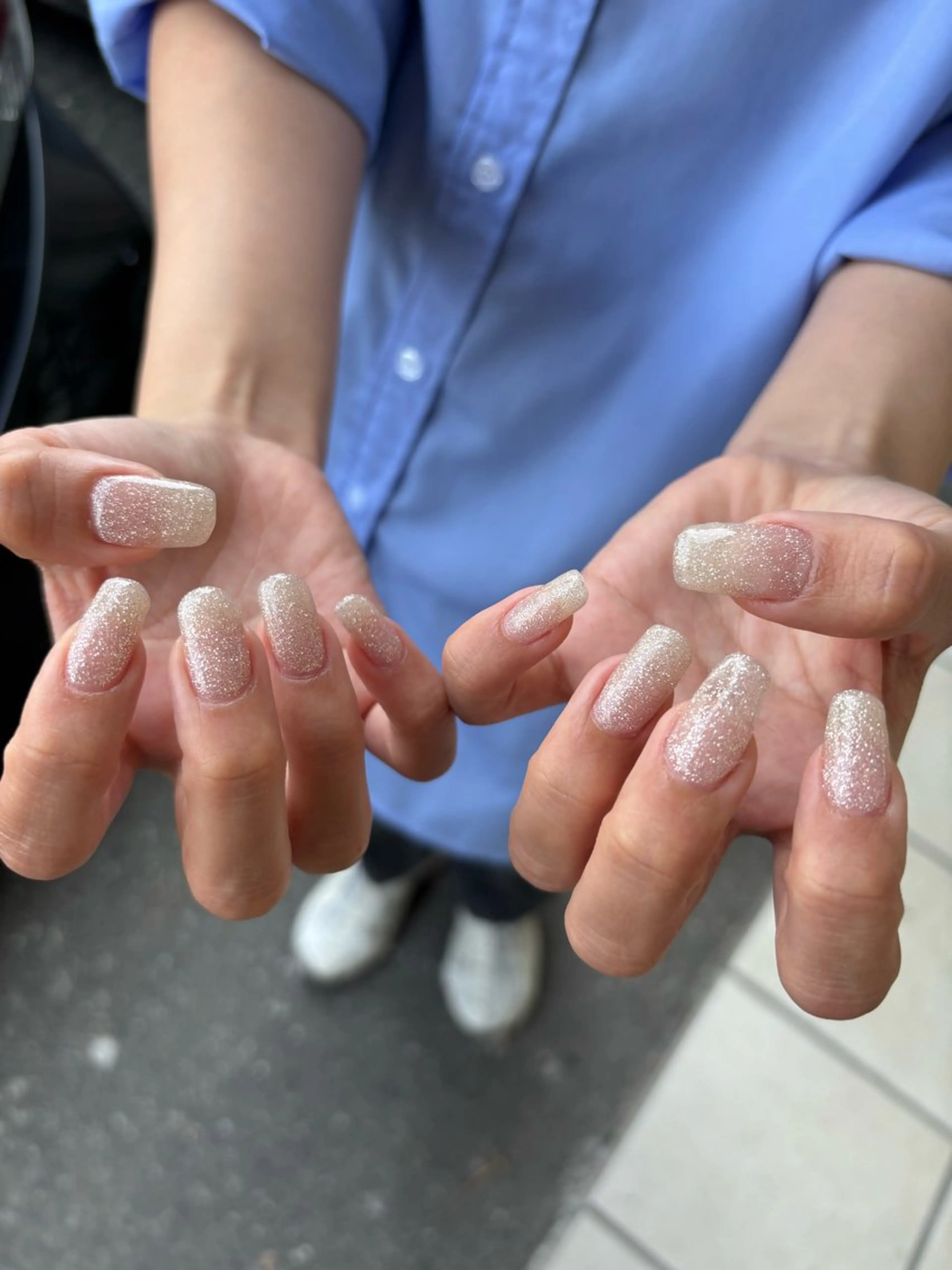 ネイル フラッシュネイル ulu  nail. haruのネイルデザイン