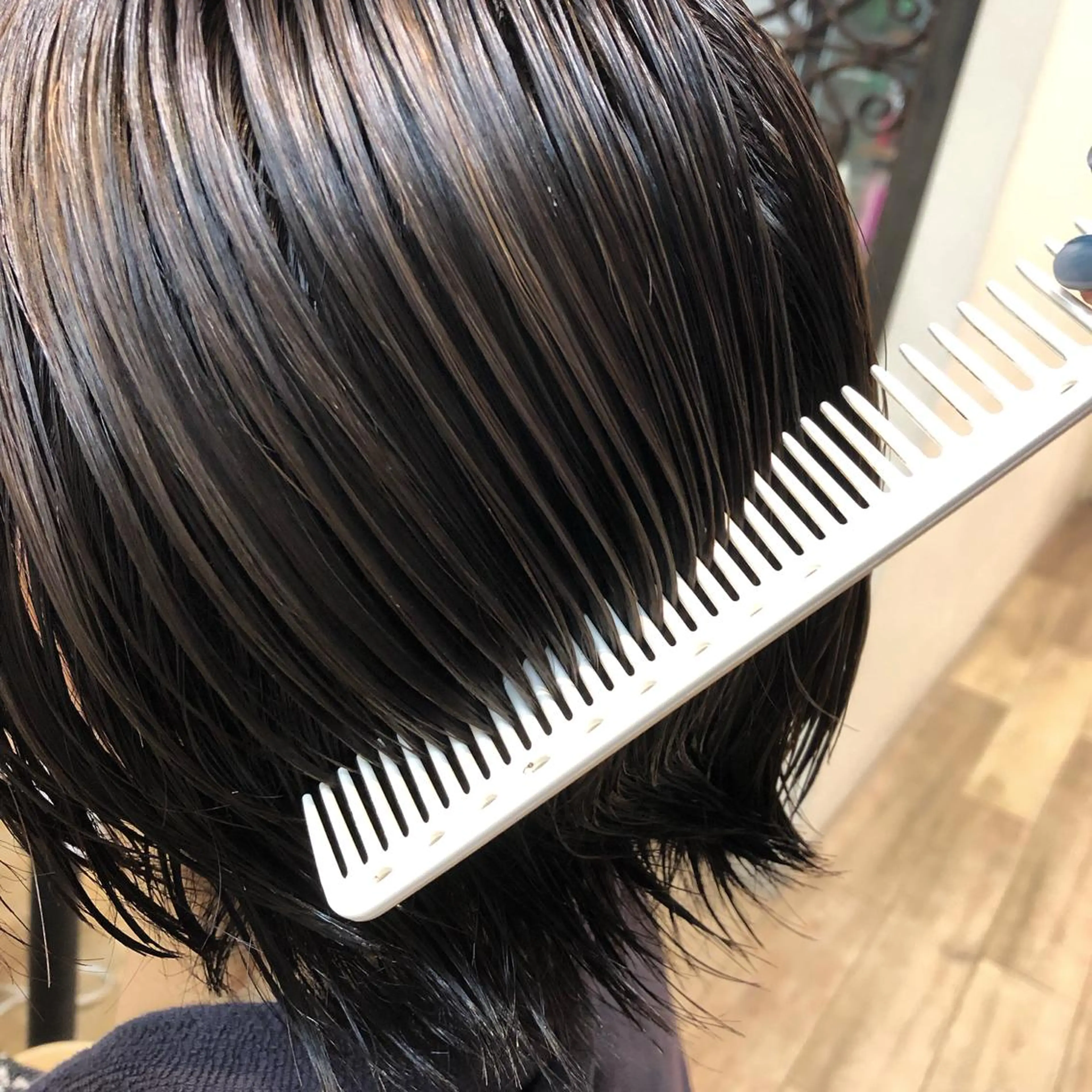 ショート ハイライト アンサイ 成増のヘアスタイル