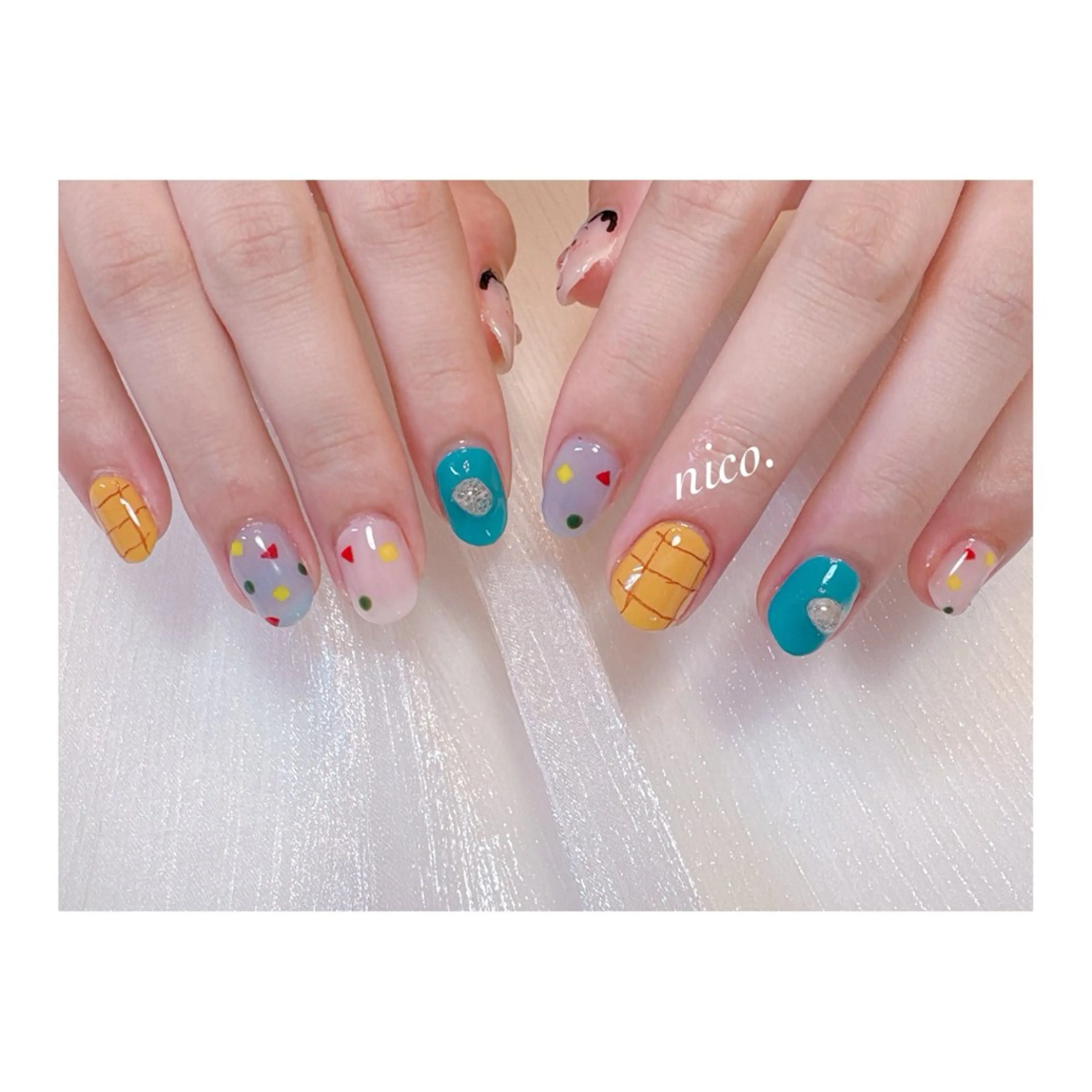ネイル ハンドネイル フットネイル nailsalon nico.のネイルデザイン