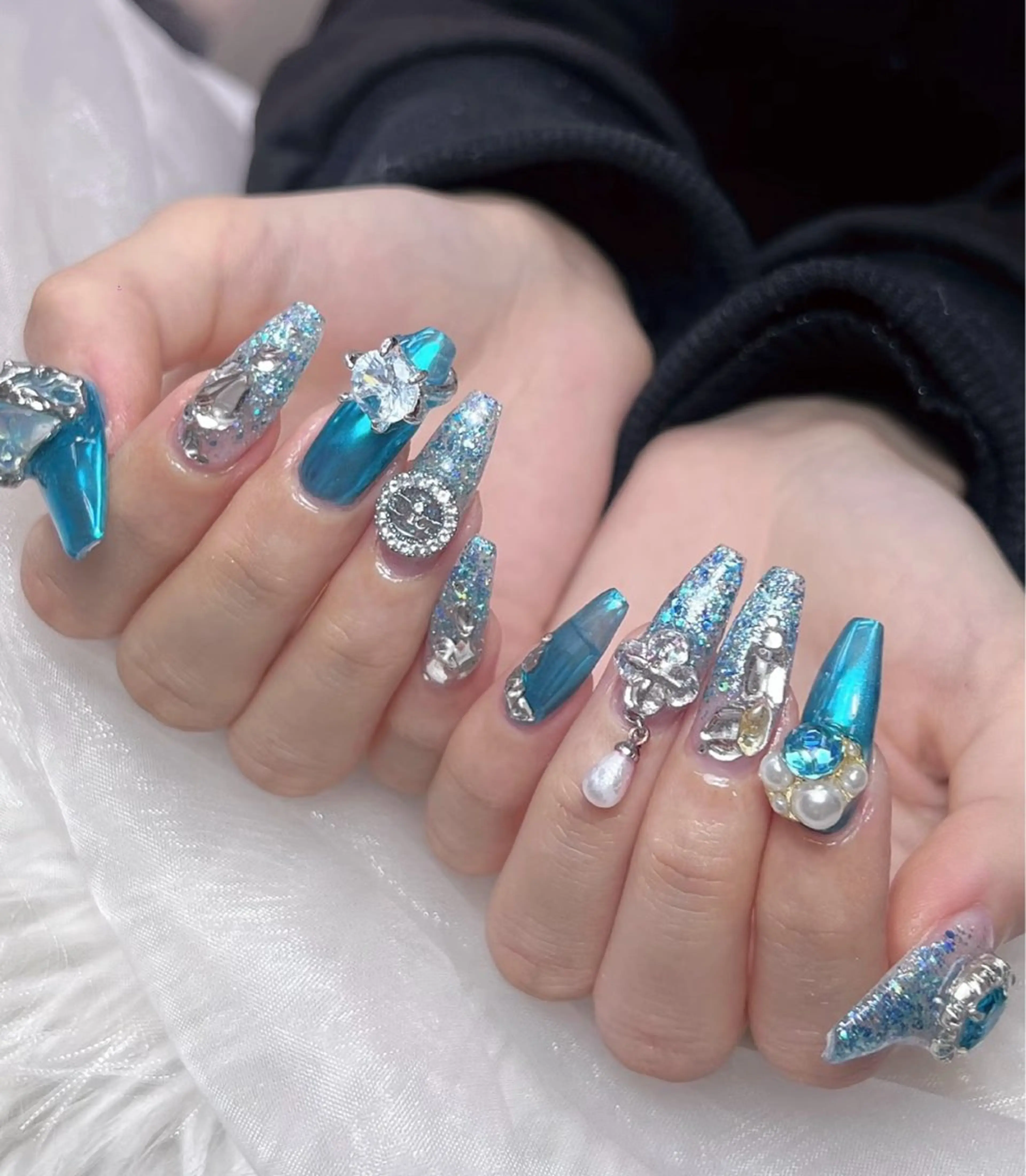 ネイル ハンドネイル ハンドケア sunnynail 小桃のネイルデザイン