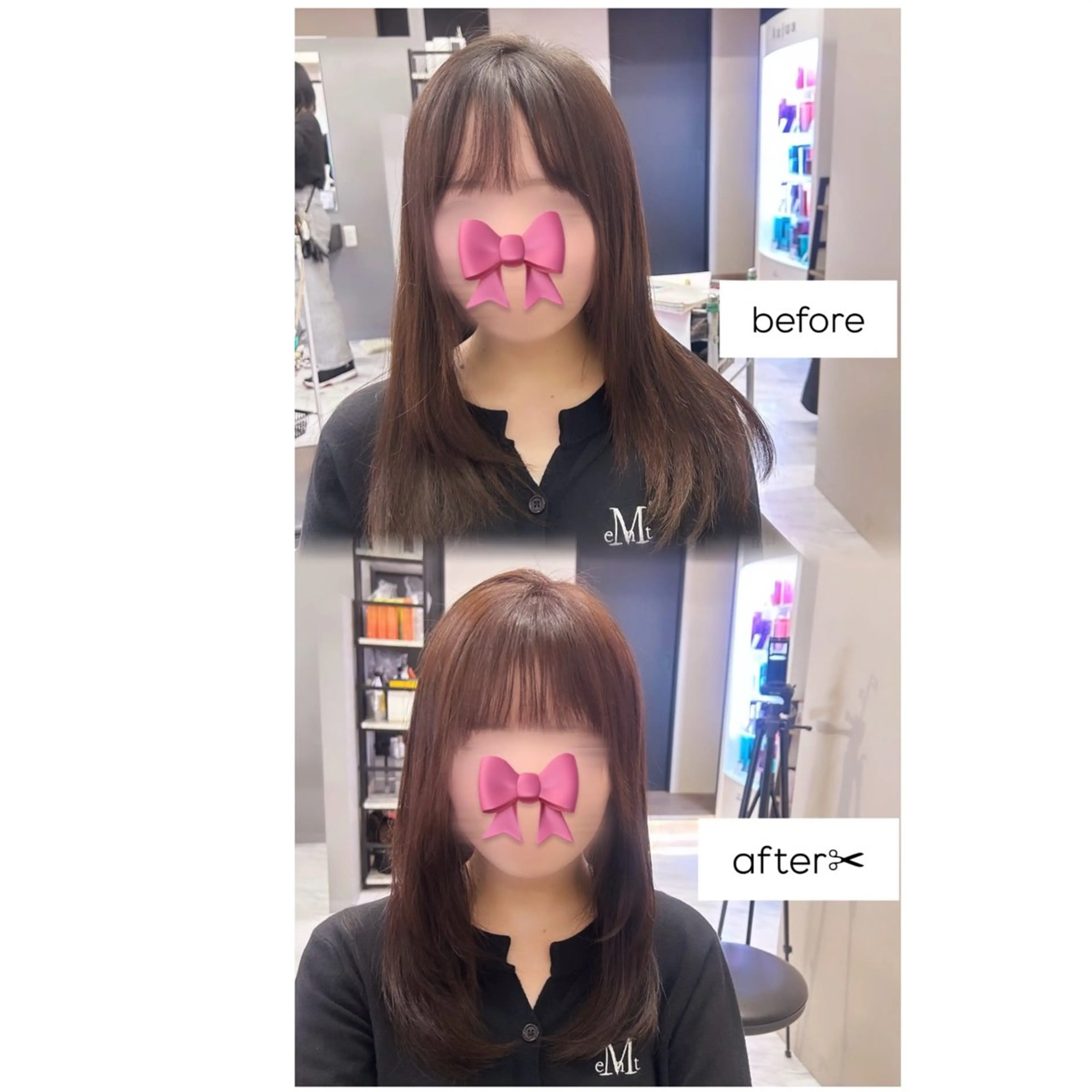 セミロング カラー カット ヘアカラー 佐藤里菜🎀 /モデル募集してますのヘアスタイル