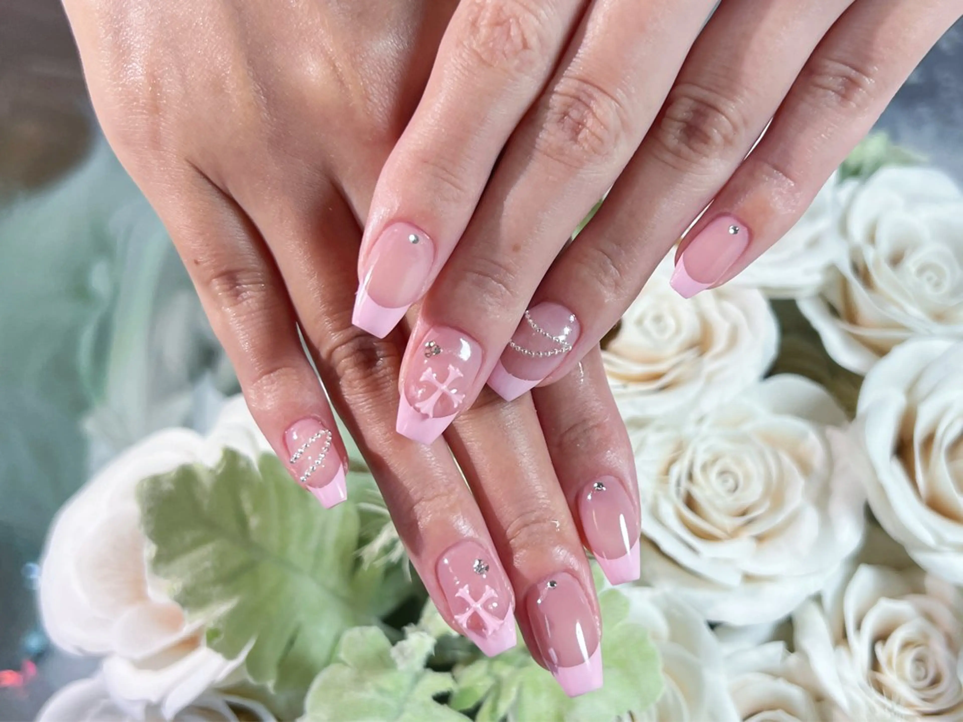 ネイル ロングネイル 持ち込み スカルプネイル ワンホンネイル ハンドネイル Painty nailのネイルデザイン