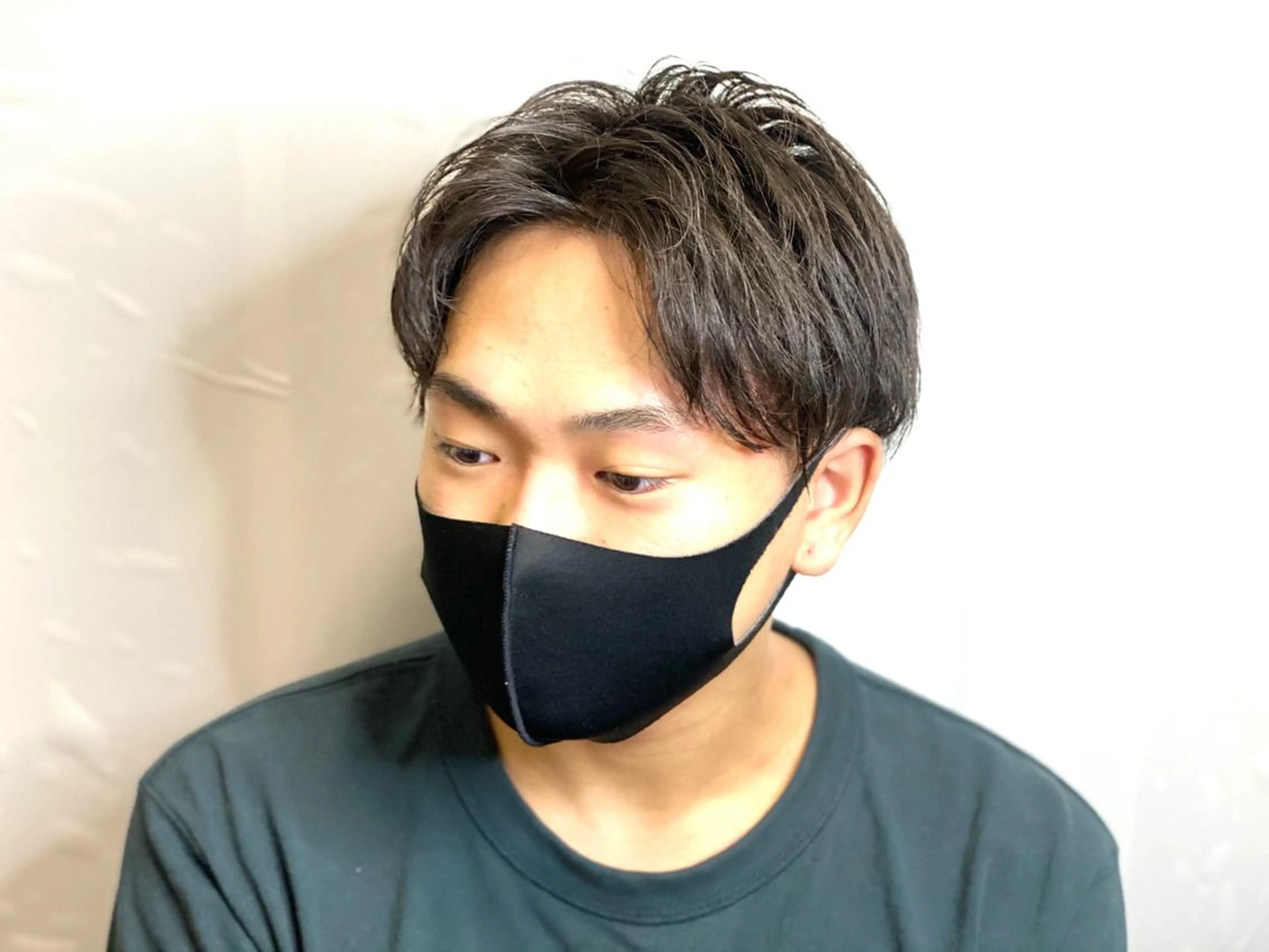 ミディアム メンズ HIRO GINZA 池袋東口店所属・林田 龍明のヘアスタイル