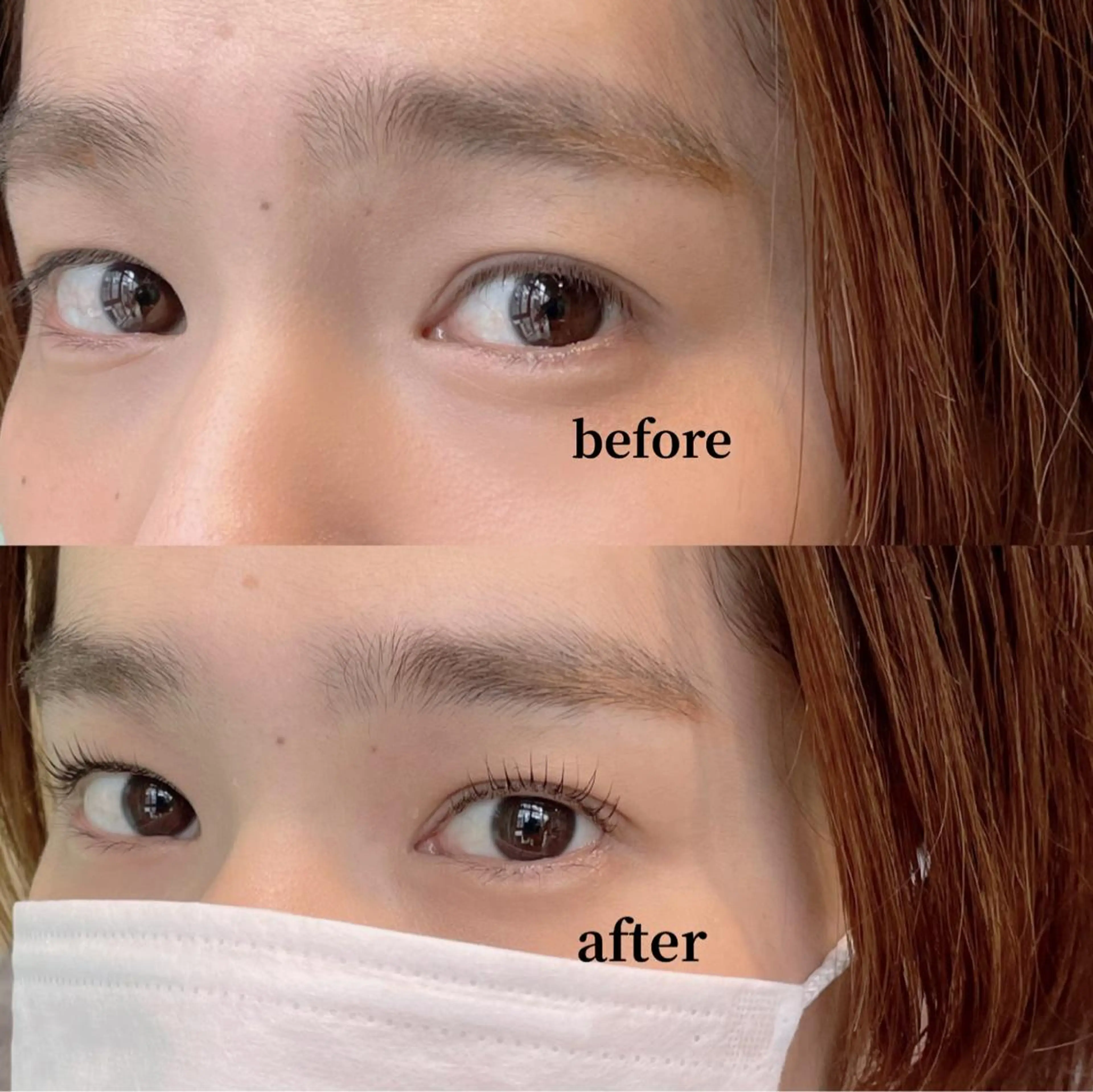 マツエク・マツパ パリジェンヌラッシュリフト マツパ VIRETTA eyeのマツエク・マツパデザイン