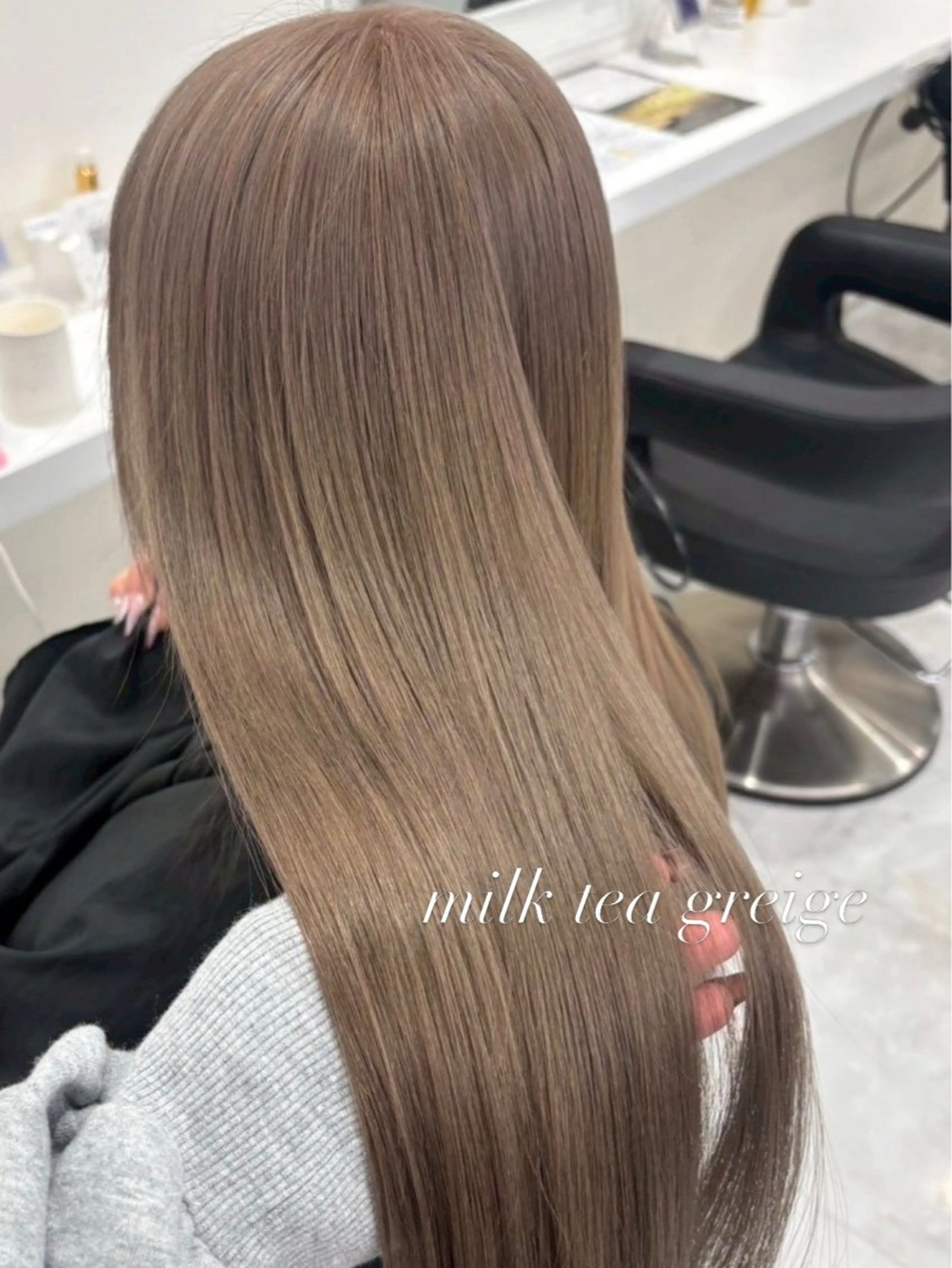 セミロング カラー 🦋艶出しワンカラー 🦋MASAKIのヘアスタイル