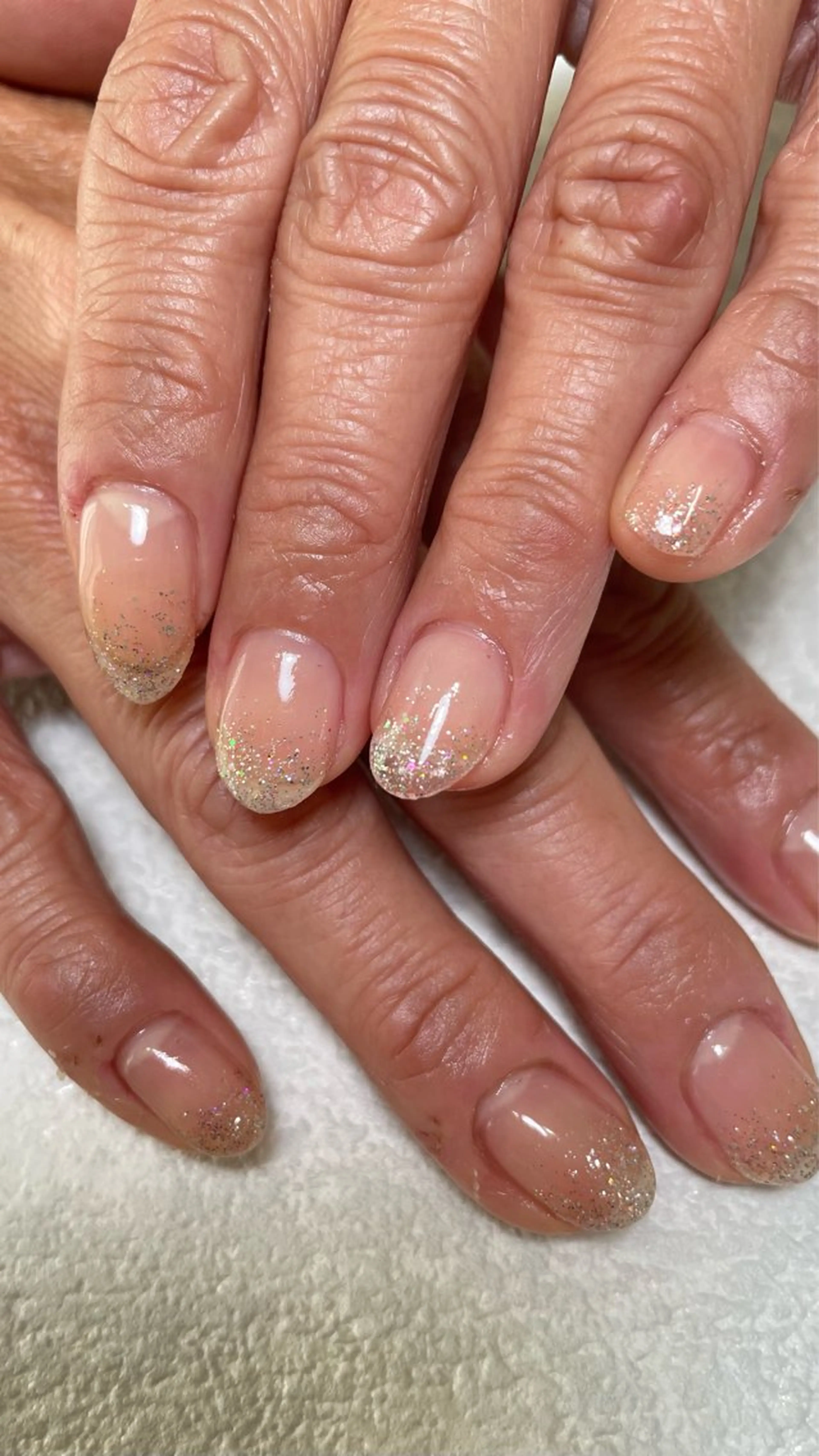 【オフ込】ラメグラデーションの写真