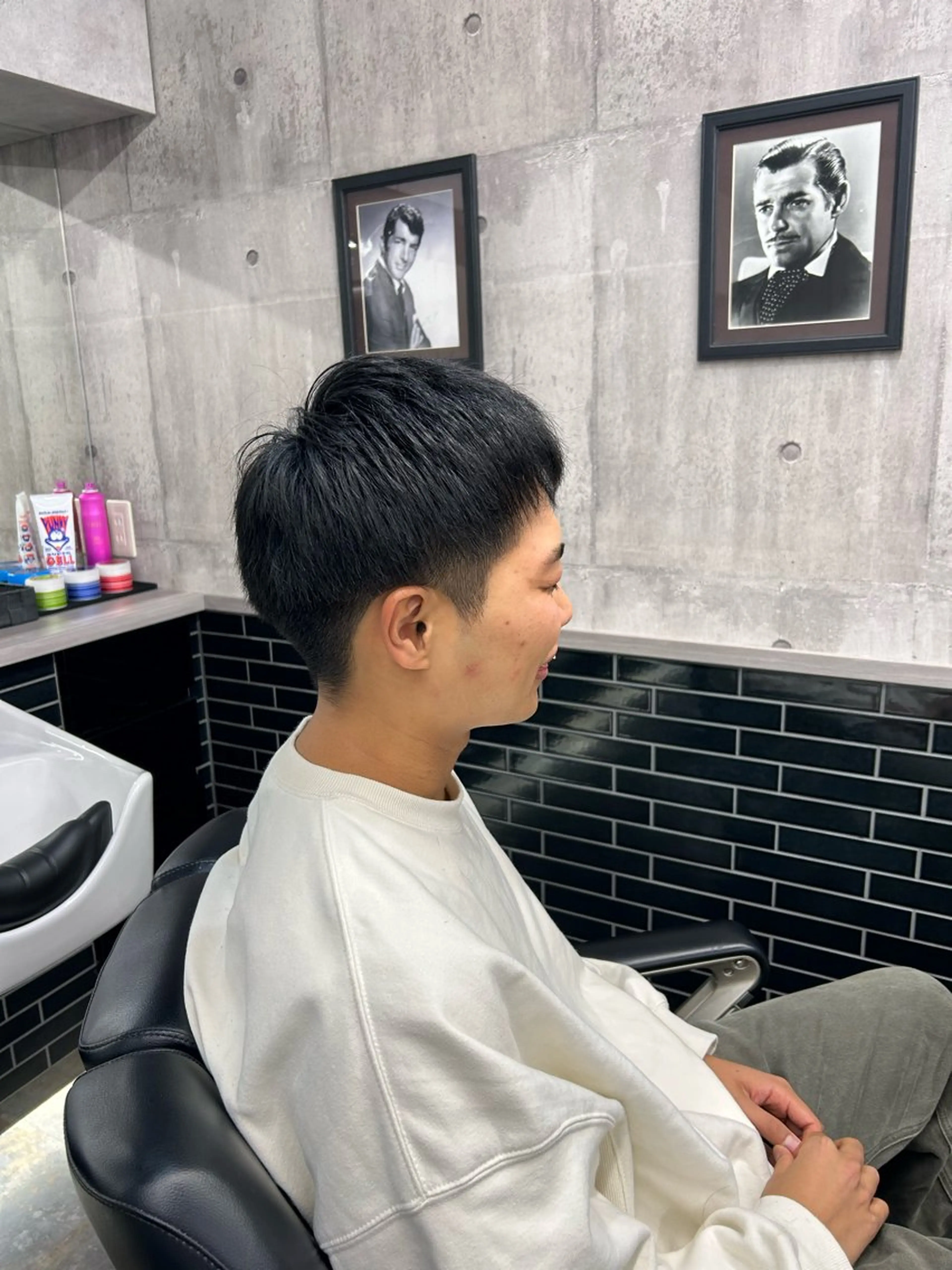 メンズ アイブロウ ツーブロック カットモデル募集⭐️ HINANOのヘアスタイル