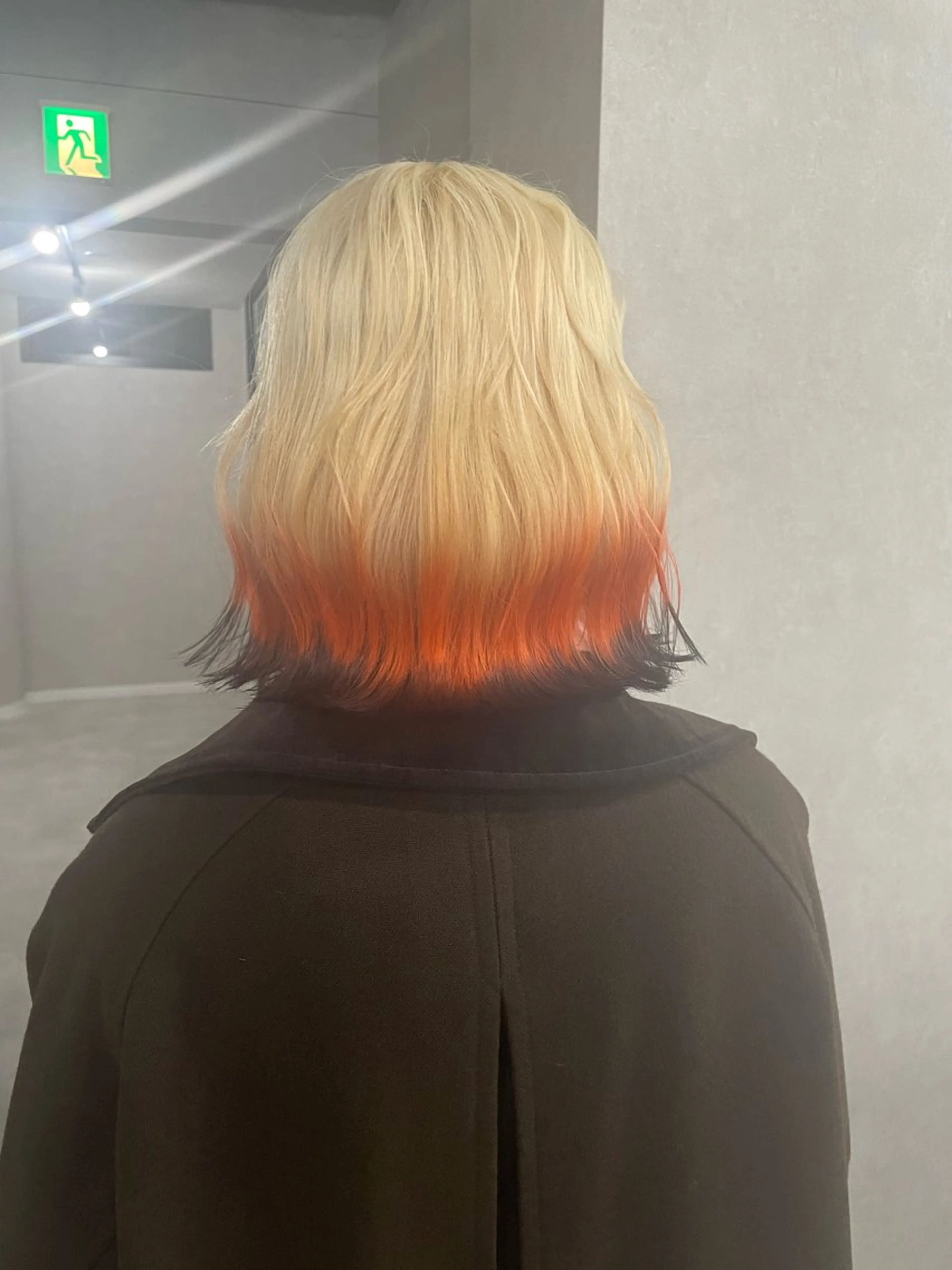 ミディアム ヘアカラー トリートメント 梅田韓国ヘア kiara🩷彡のヘアスタイル