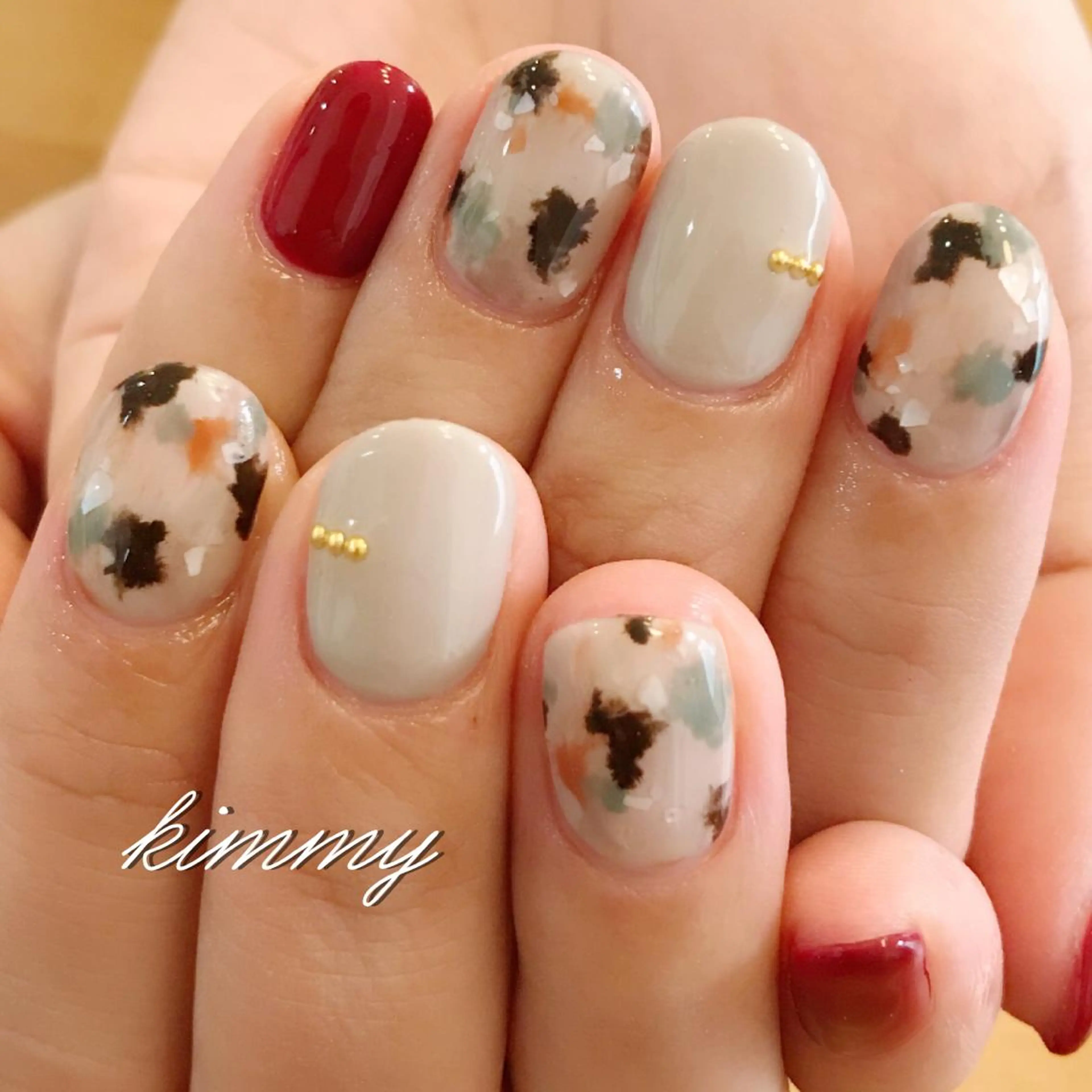 ネイル ハンドネイル kimmy nailsのネイルデザイン