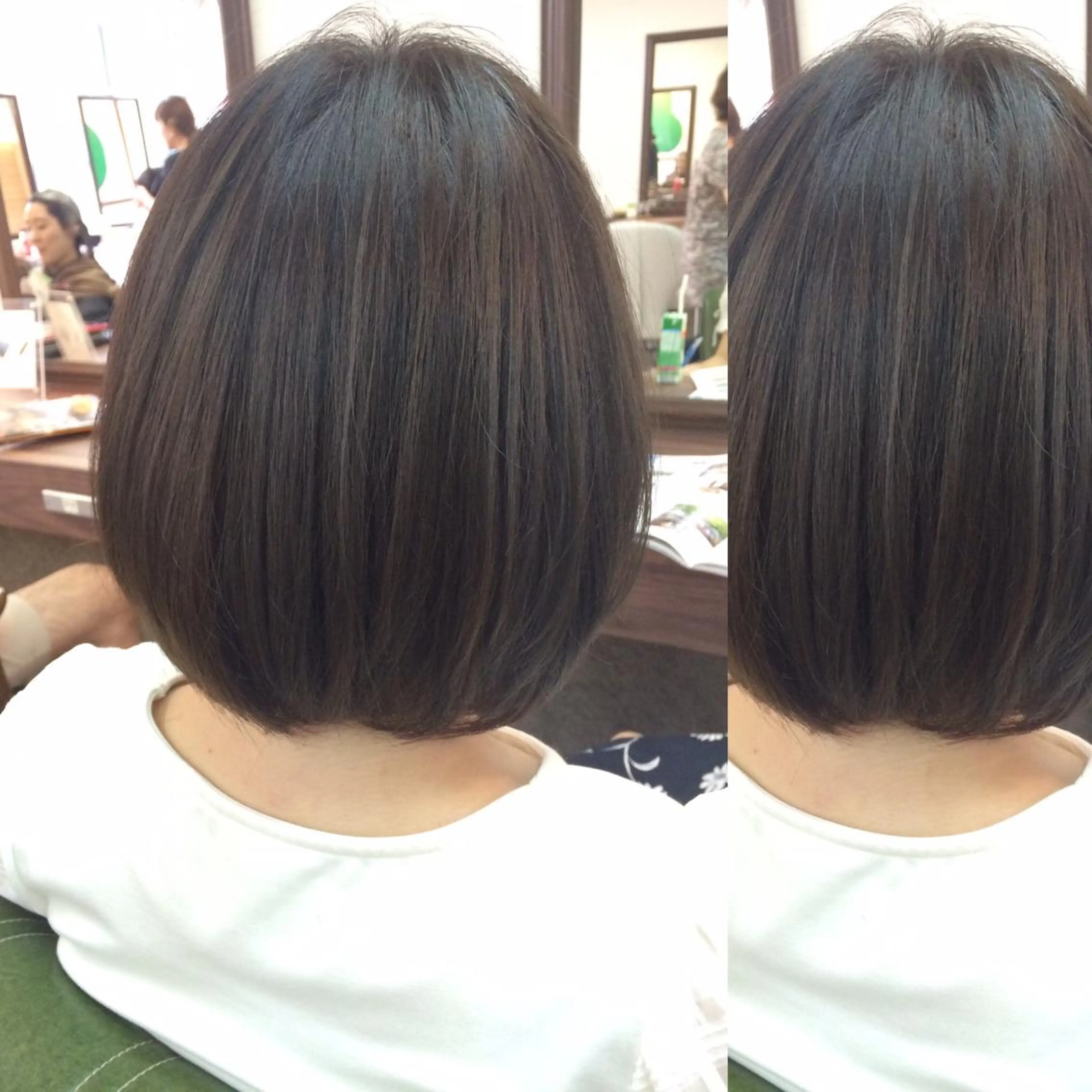 ショート カラー ショートボブ アッシュ ボブ ショートヘア トリートメント 🟦髪質改善6年 💊YAMAMOTOのヘアスタイル