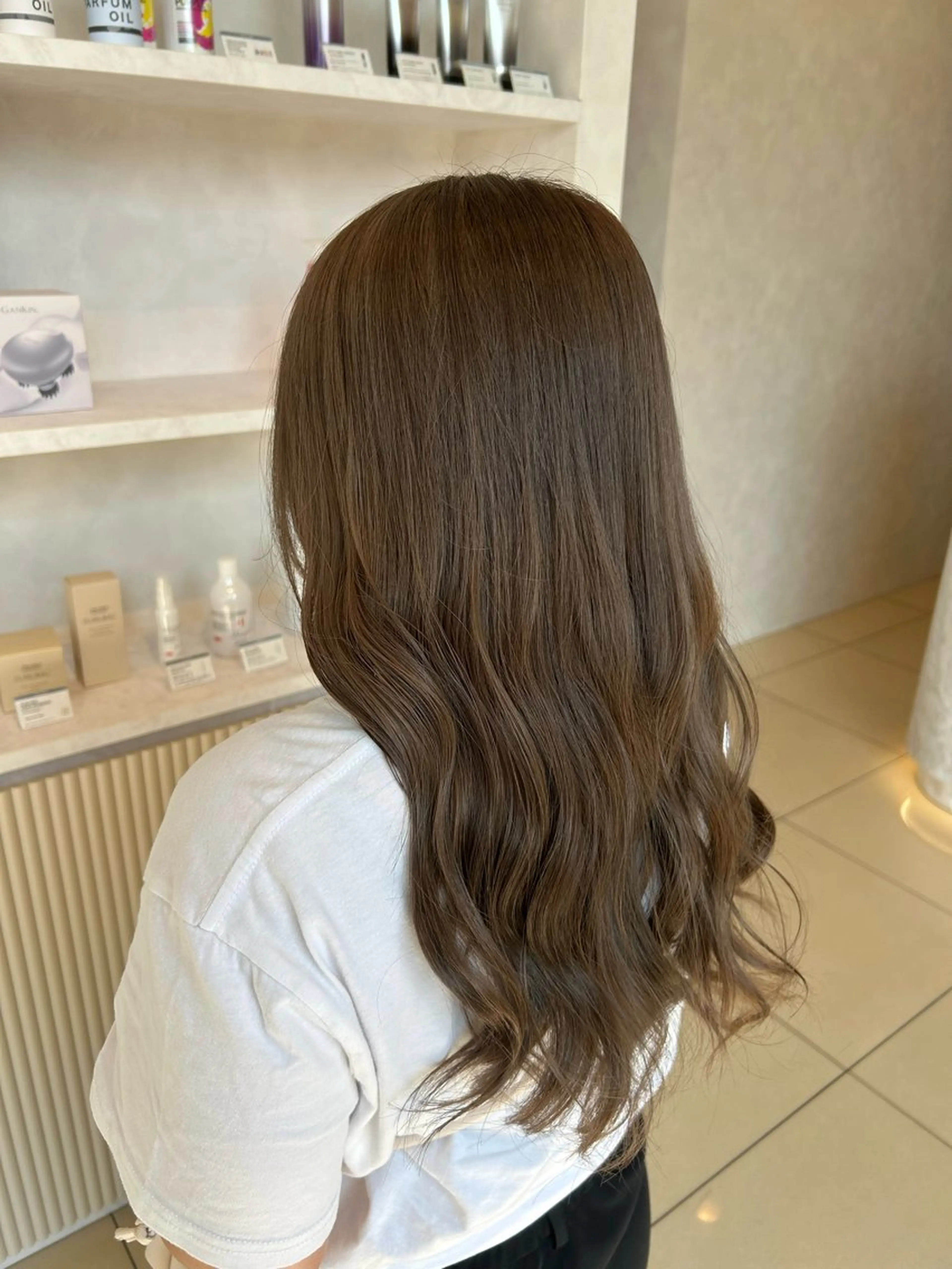 カラー ヘアカラー 小林 亜紀のヘアスタイル