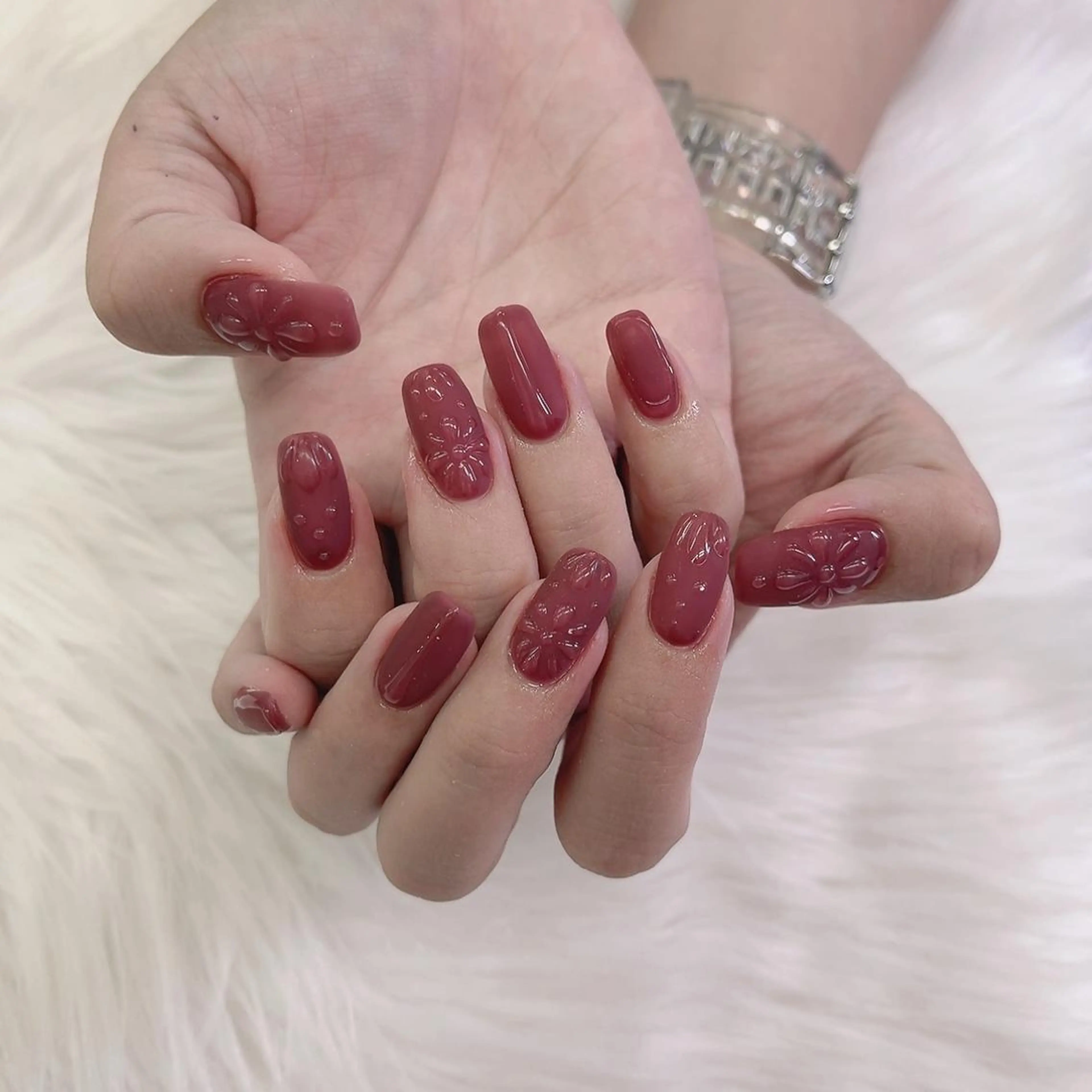 ネイル 🦋ネイルサロン ブラン🌈ゆりのネイルデザイン