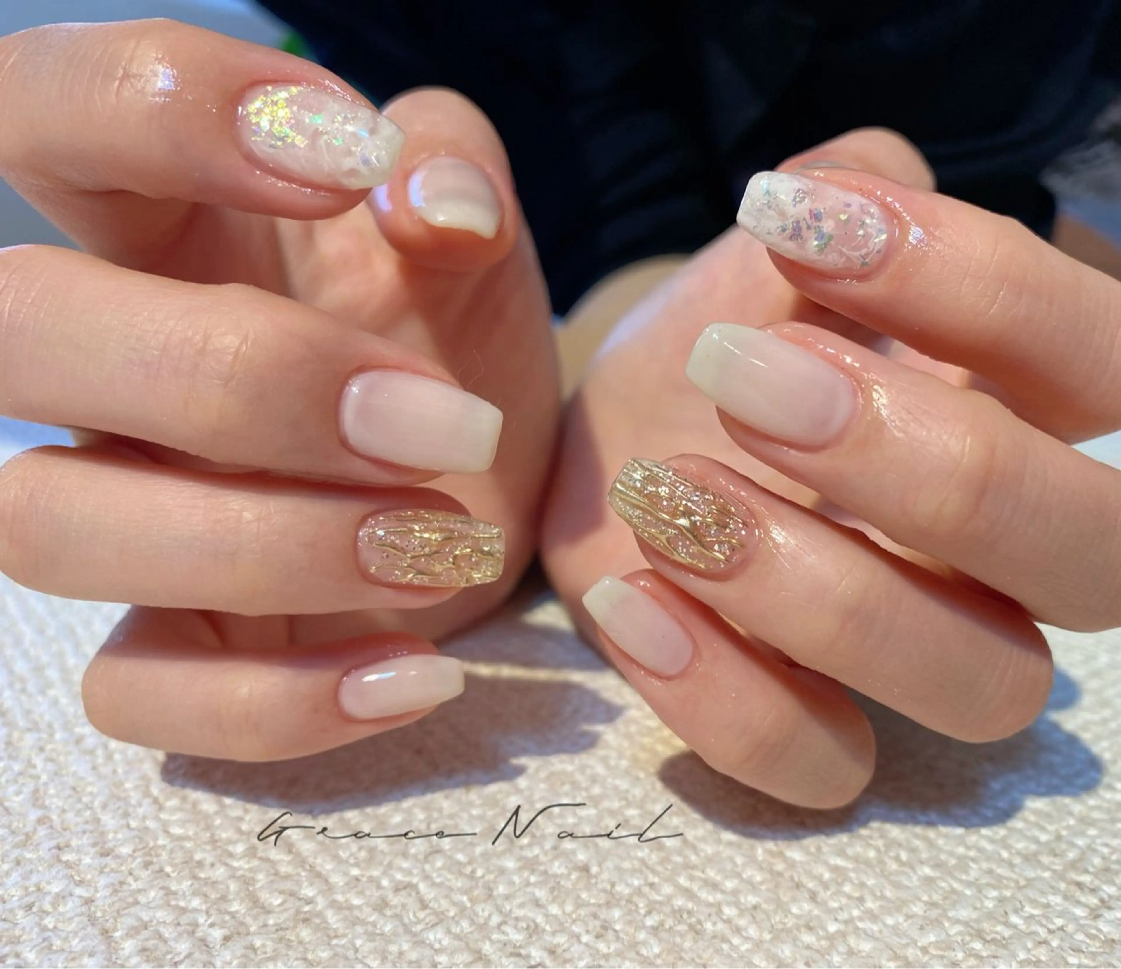 ネイル ハンドネイル ☆*｡Grace Nail｡*☆のネイルデザイン