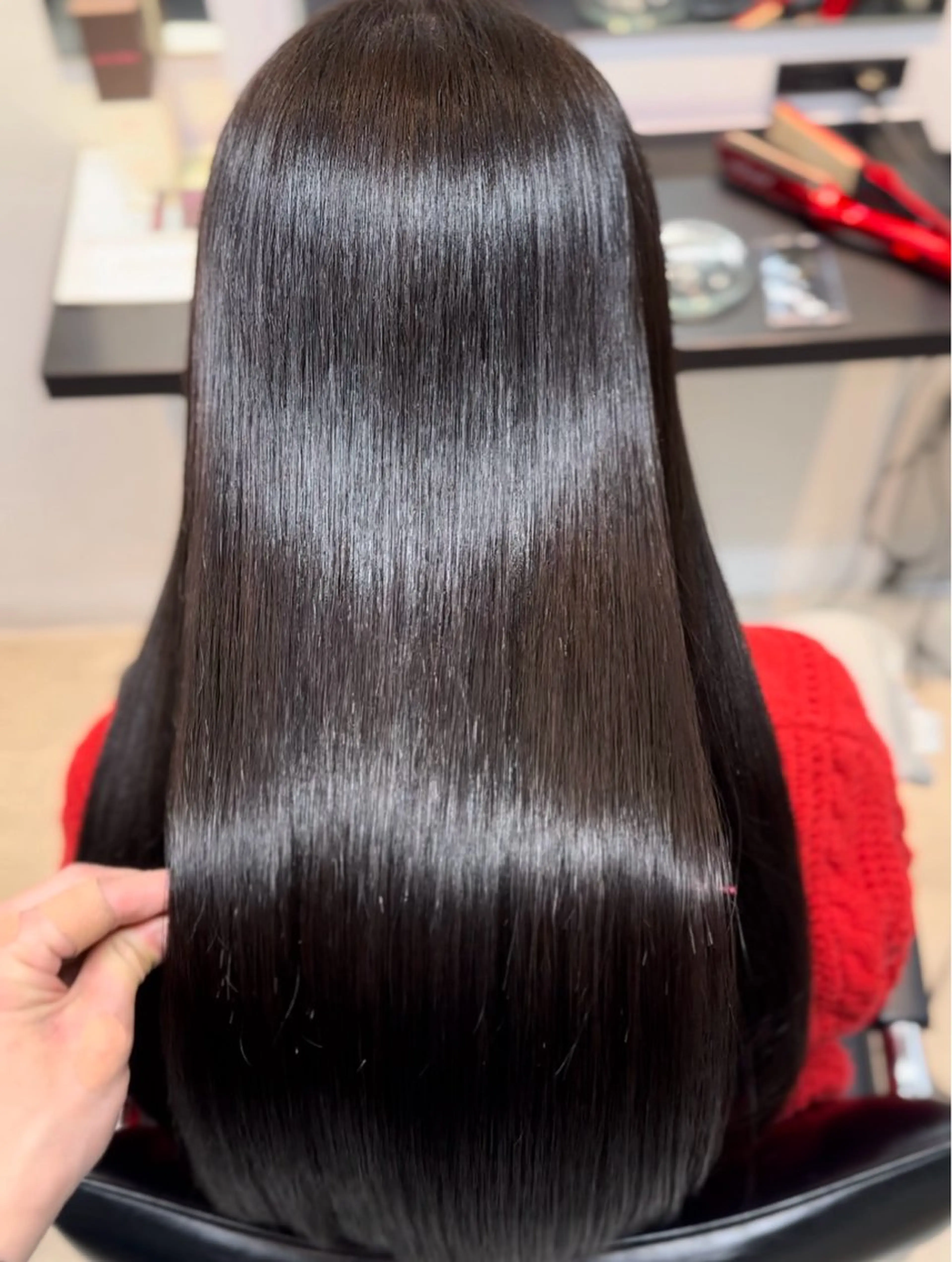 ロング 髪質改善 トリートメント トリートメント ツヤ髪 ／髪質改善 松岡将太郎のヘアスタイル