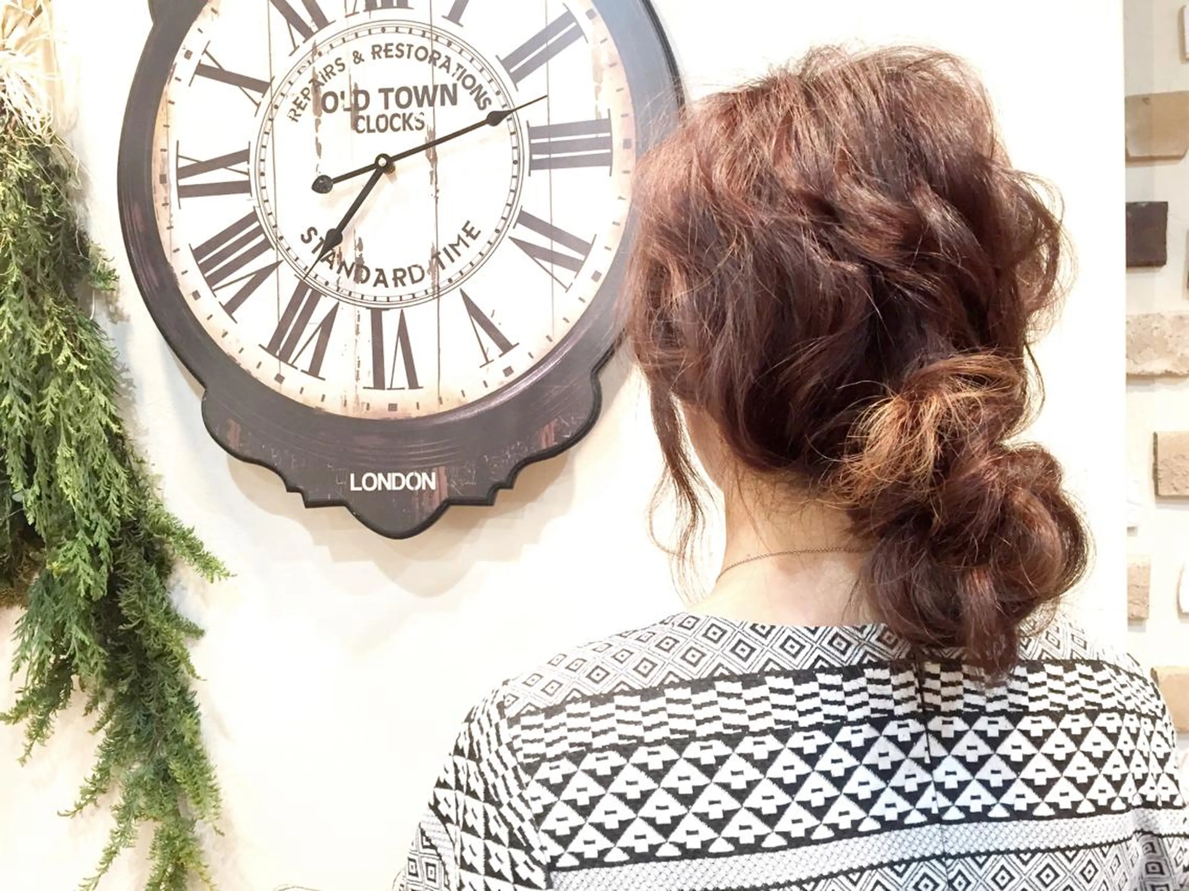 ショート ミディアム セミロング ロング ヘアアレンジ お団子ヘア nike所属・nike にけのヘアスタイル