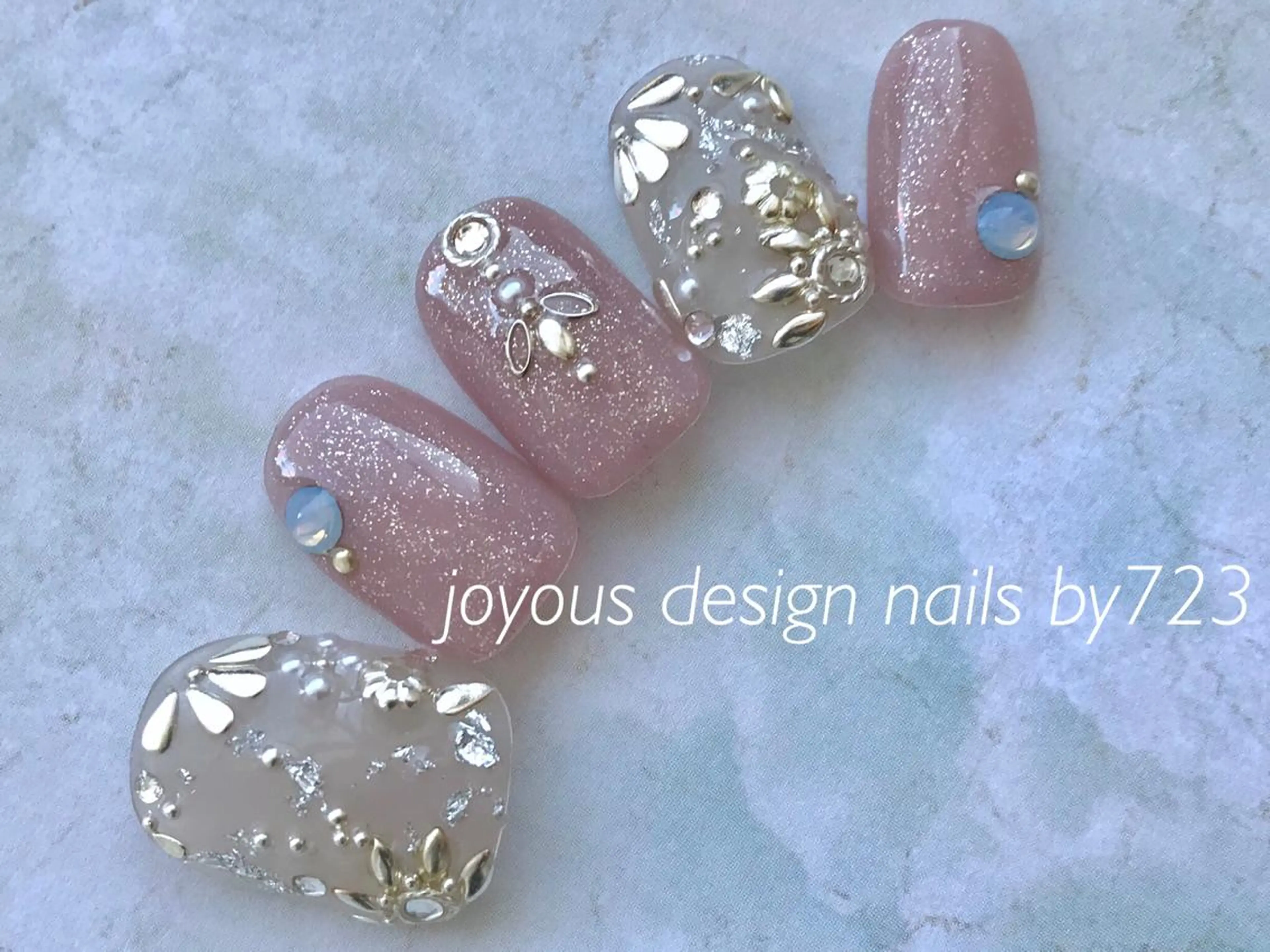 ネイル ブライダルネイル ハンドネイル jdn natsumiのネイルデザイン