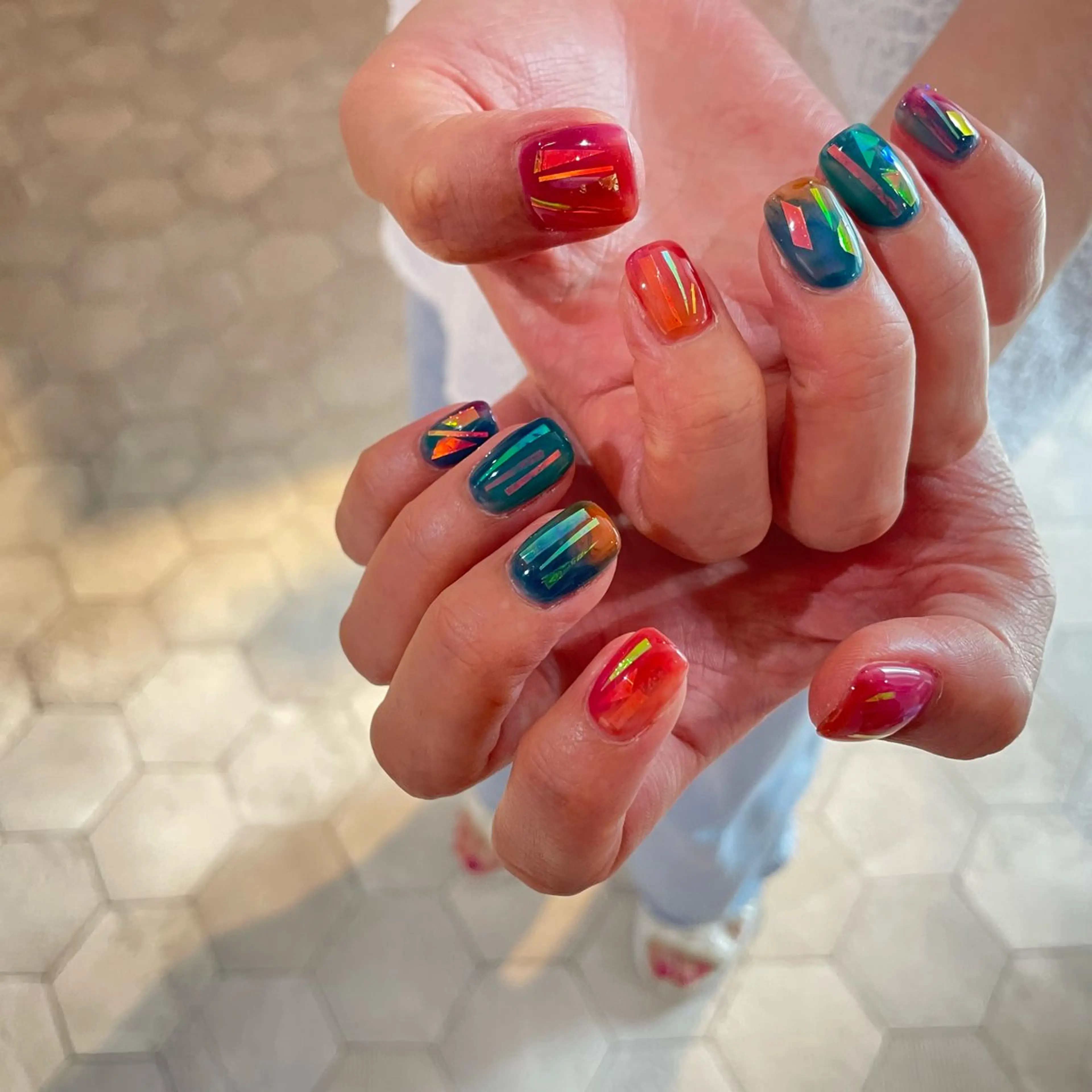 ネイル 金村 遥奈のネイルデザイン