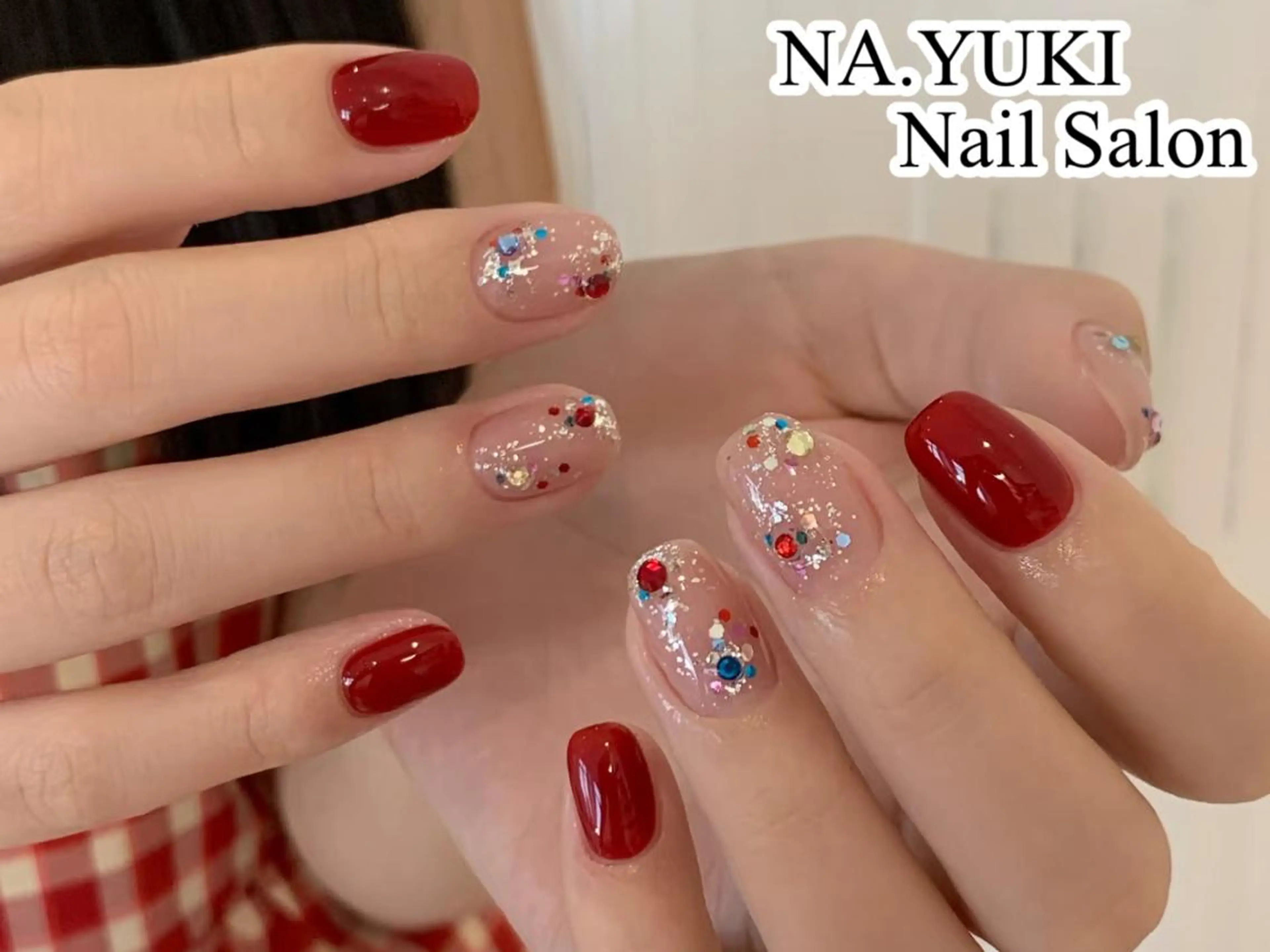 ネイル Kiki 🐰ワンホン/韓國のネイルデザイン