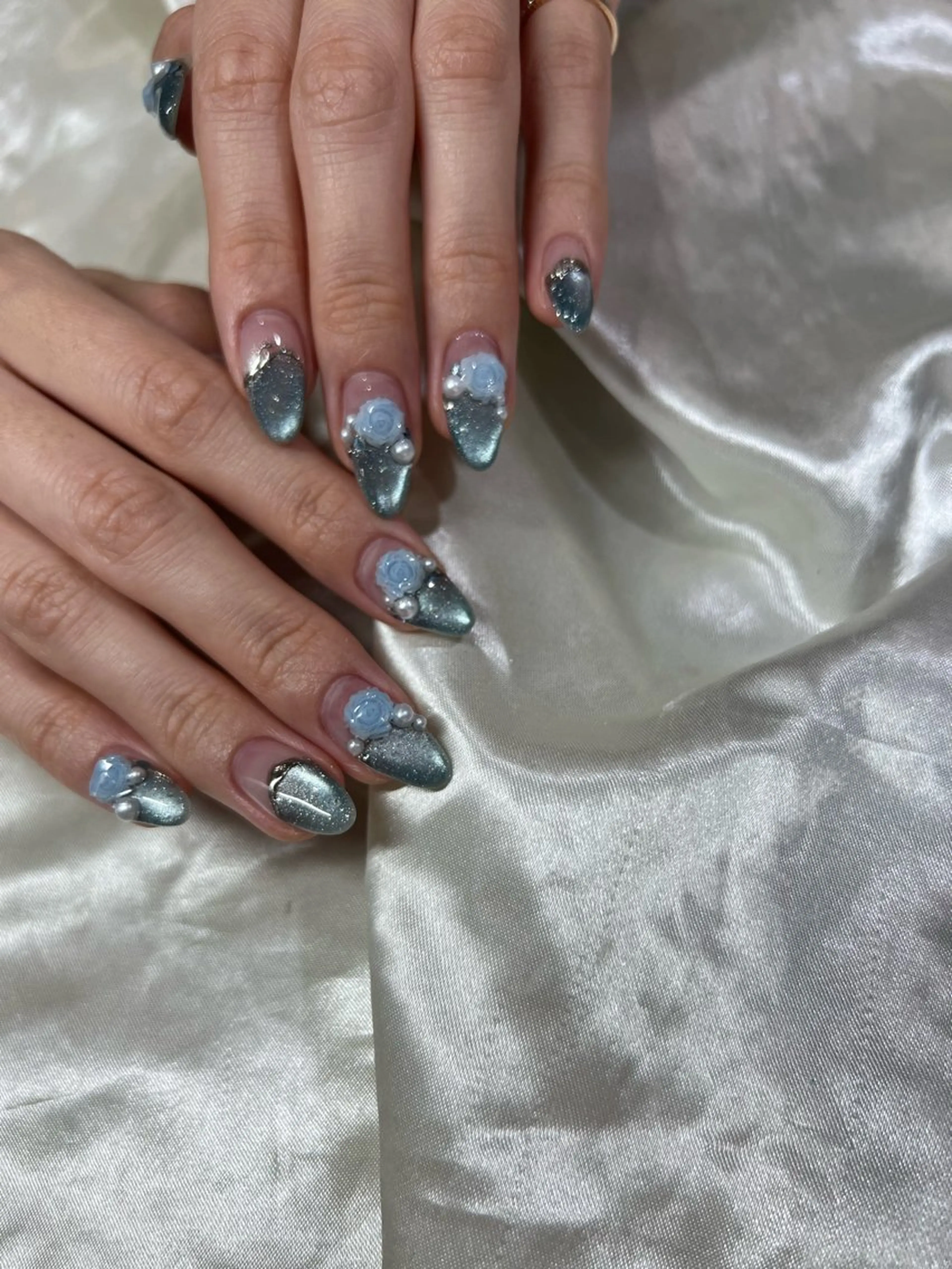 ネイル 持ち込み ハンドネイル ハンドケア Charme. NOBUKOのネイルデザイン
