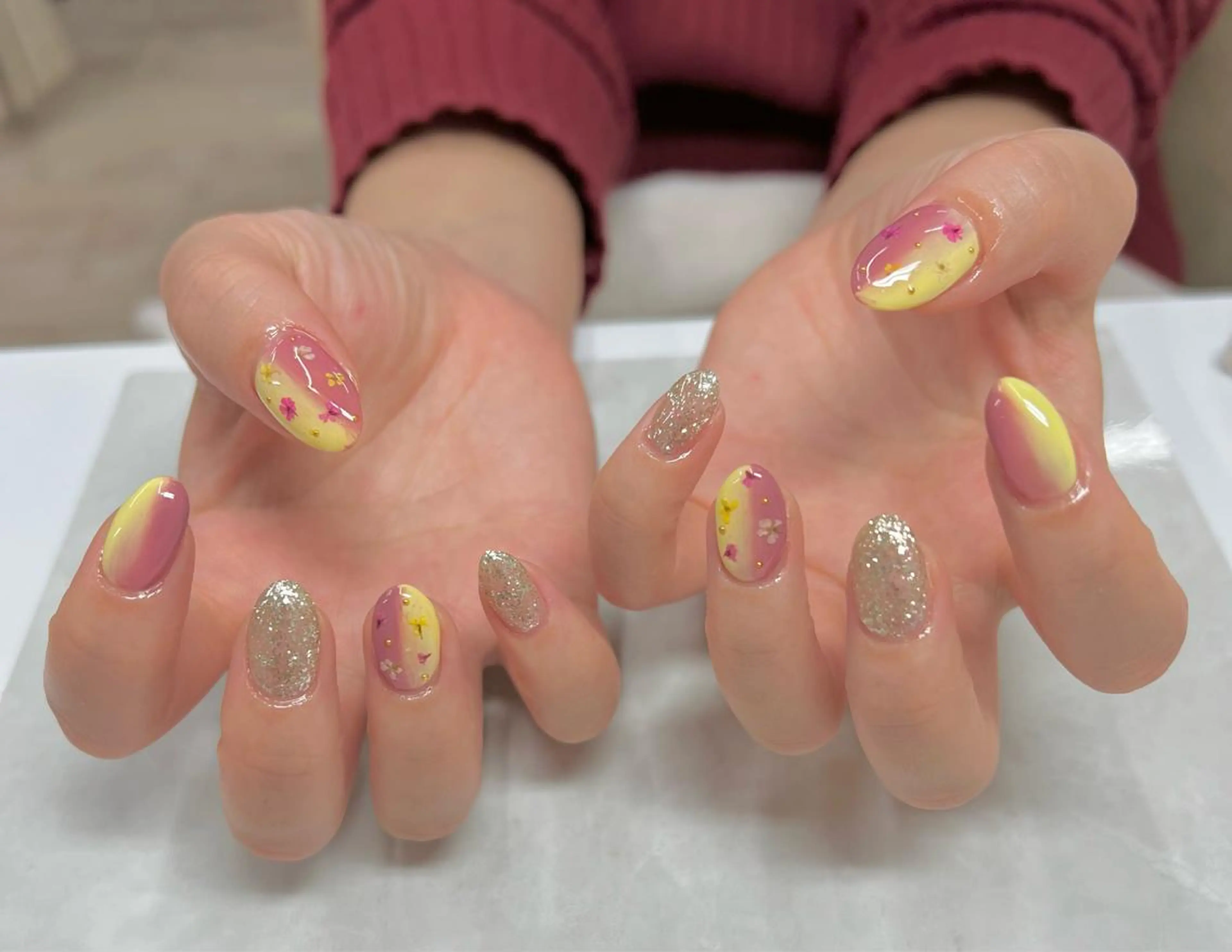 ネイル AISAフィル× ハードモチ最強のネイルデザイン